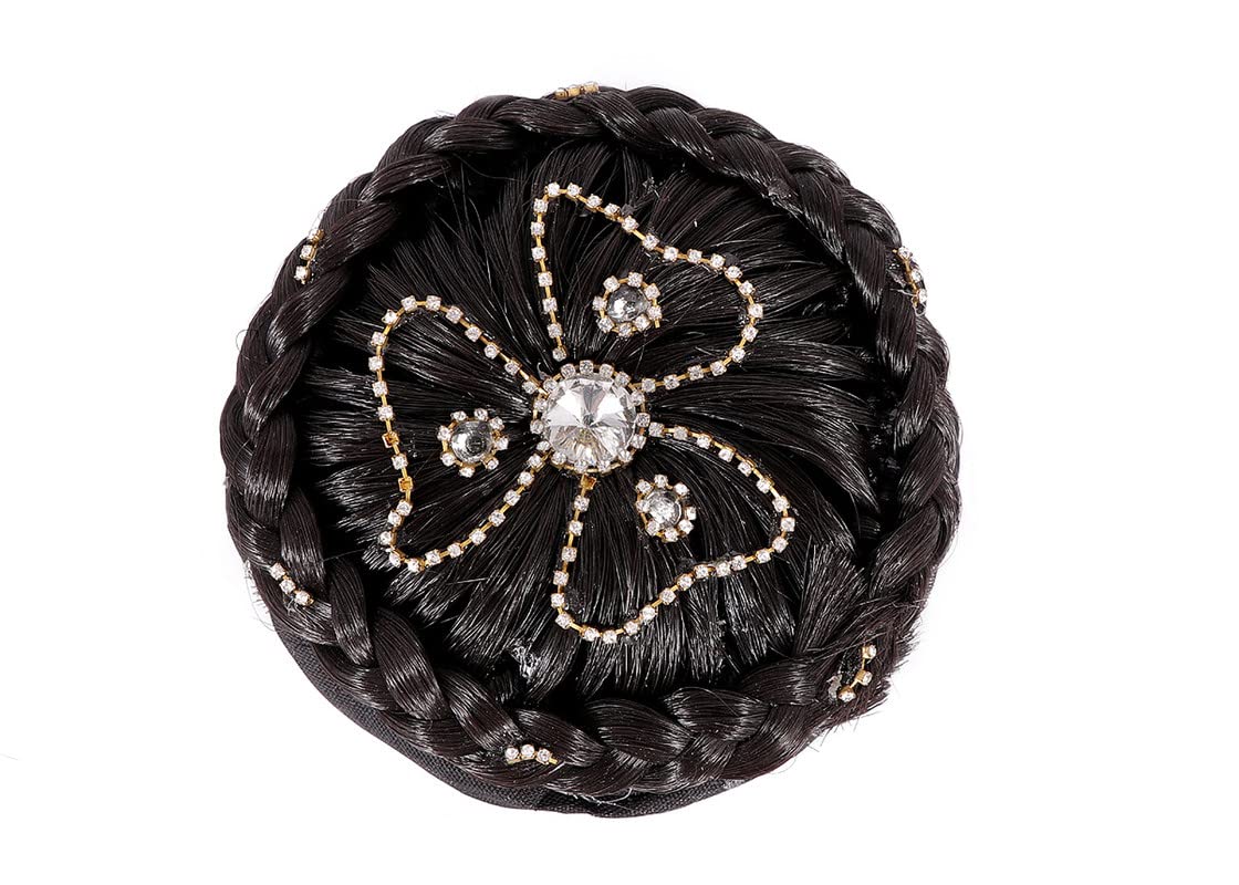NAVMAV Bun Maker & Ponytail Holder - Hair Styling Accessories for Women & Girls (1 Pack) - Perfect for Updos, Braids, and Everyday Hairstyles