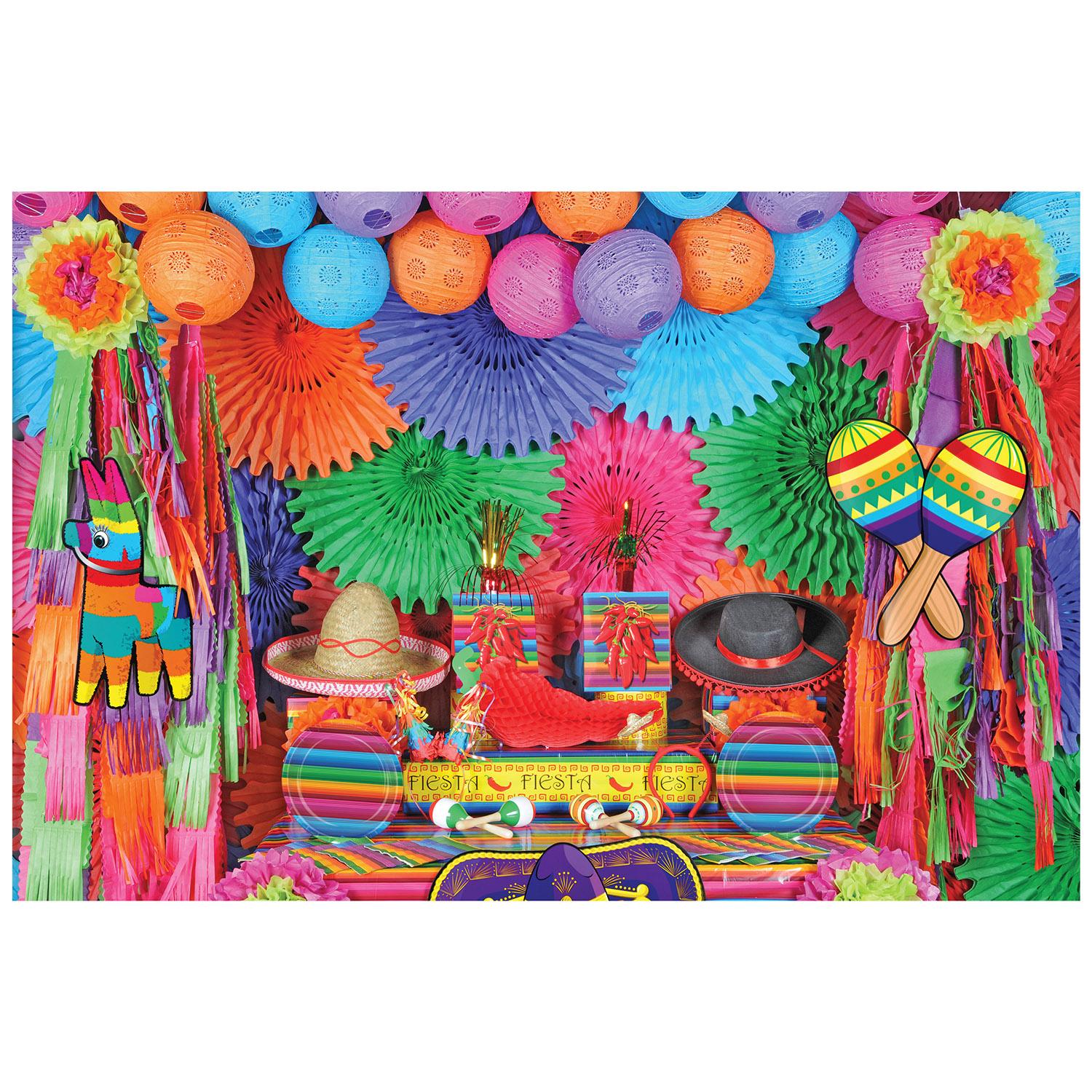 12 Pack Beistle Fiesta Tissue Chili Pepper Decorations - Colorful Mexican Party Supplies for Cinco de Mayo, Fiesta Theme Parties & Home Decor