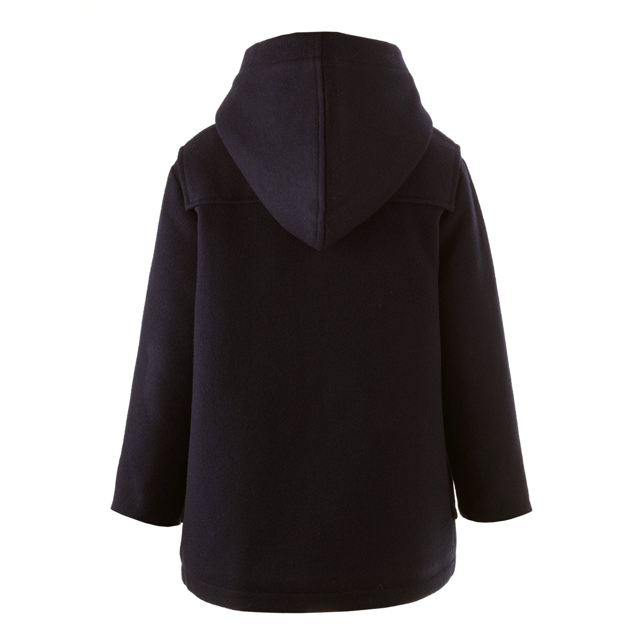 **Navy Blue Boys Duffle Coat - Warm Winter Jacket for Kids - Perfect for School, Outdoor Play & Cold Weather**
