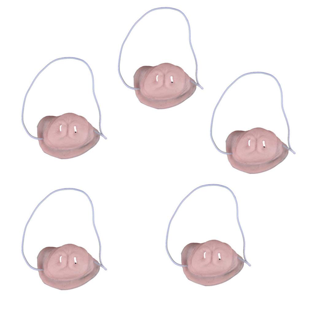 KESYOO 5-Piece Kids Animal Costume Set - Pig Nose Halloween Party Outfit for Children's Cosplay & Dress-Up | Perfect for Halloween Parties, School Plays, and Themed Birthday Celebrations