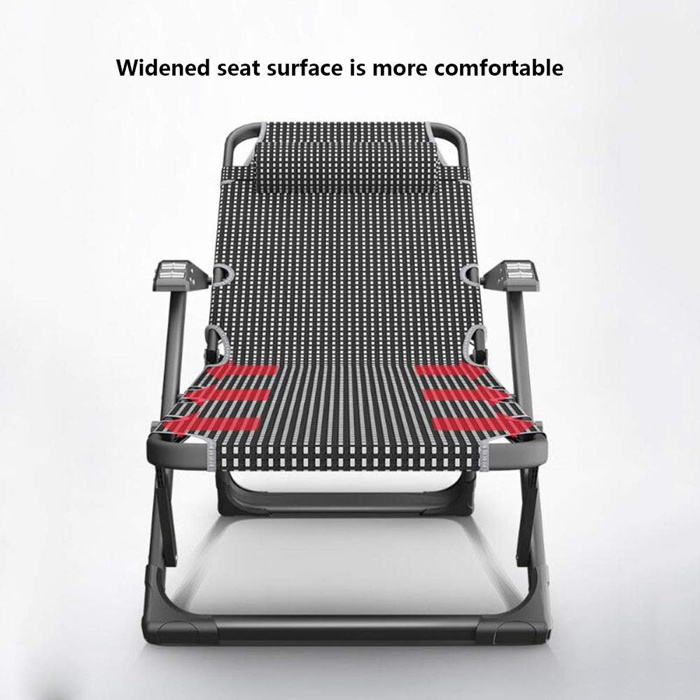 Premium Folding Zero Gravity Lounge Chair - 15 Position Adjustable Heavy-Duty Outdoor Recliner with Pillow for Patio, Beach, Poolside, Backyard & Camping | Perfect for Sunbathing, Relaxation & Outdoor Lounging