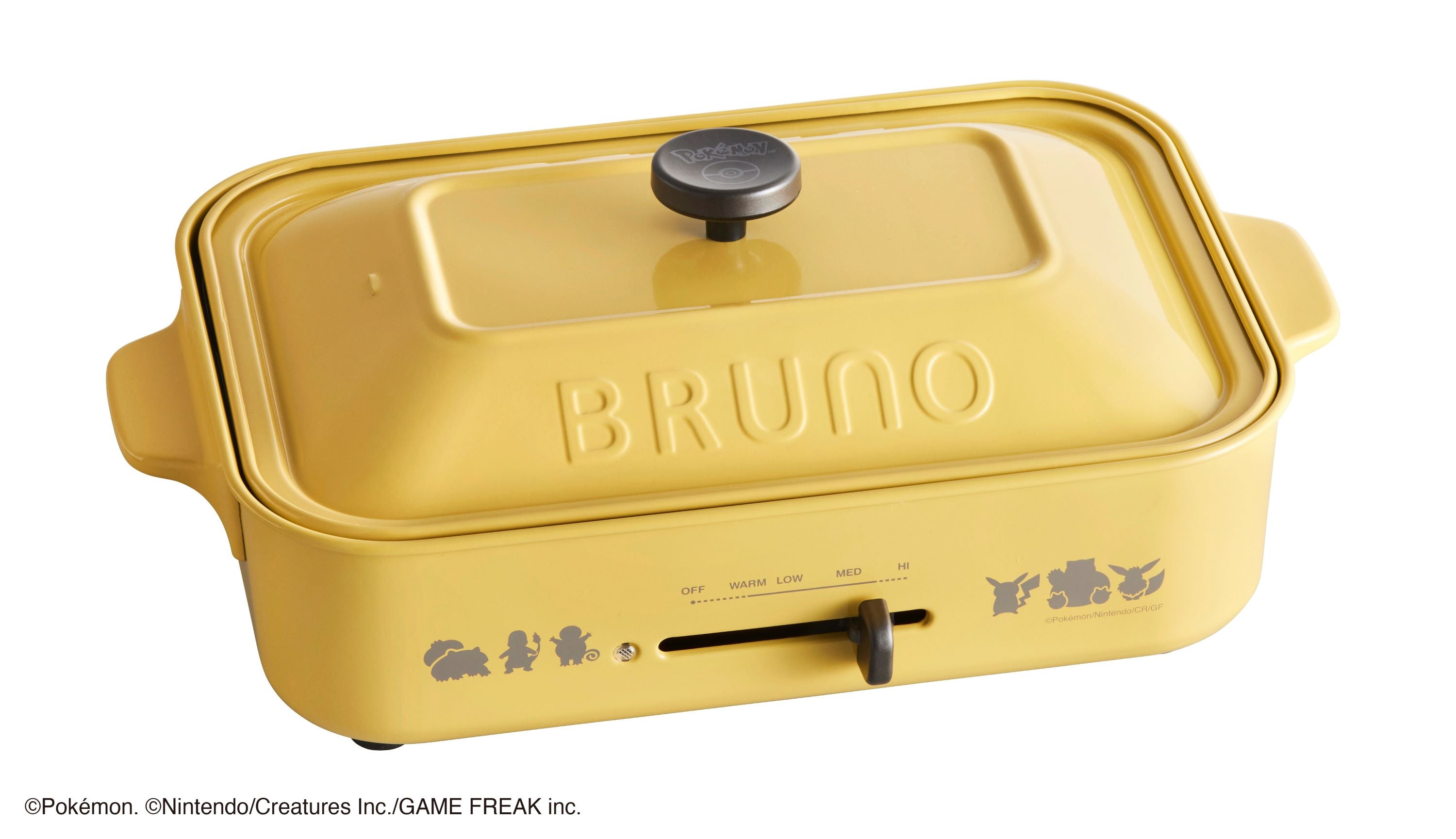 BRUNO BOE059 Pokémon Limited Edition Multi-Function Electric Hot Pot - Perfect for Home Cooking, Dorm Meals & Party Snacks