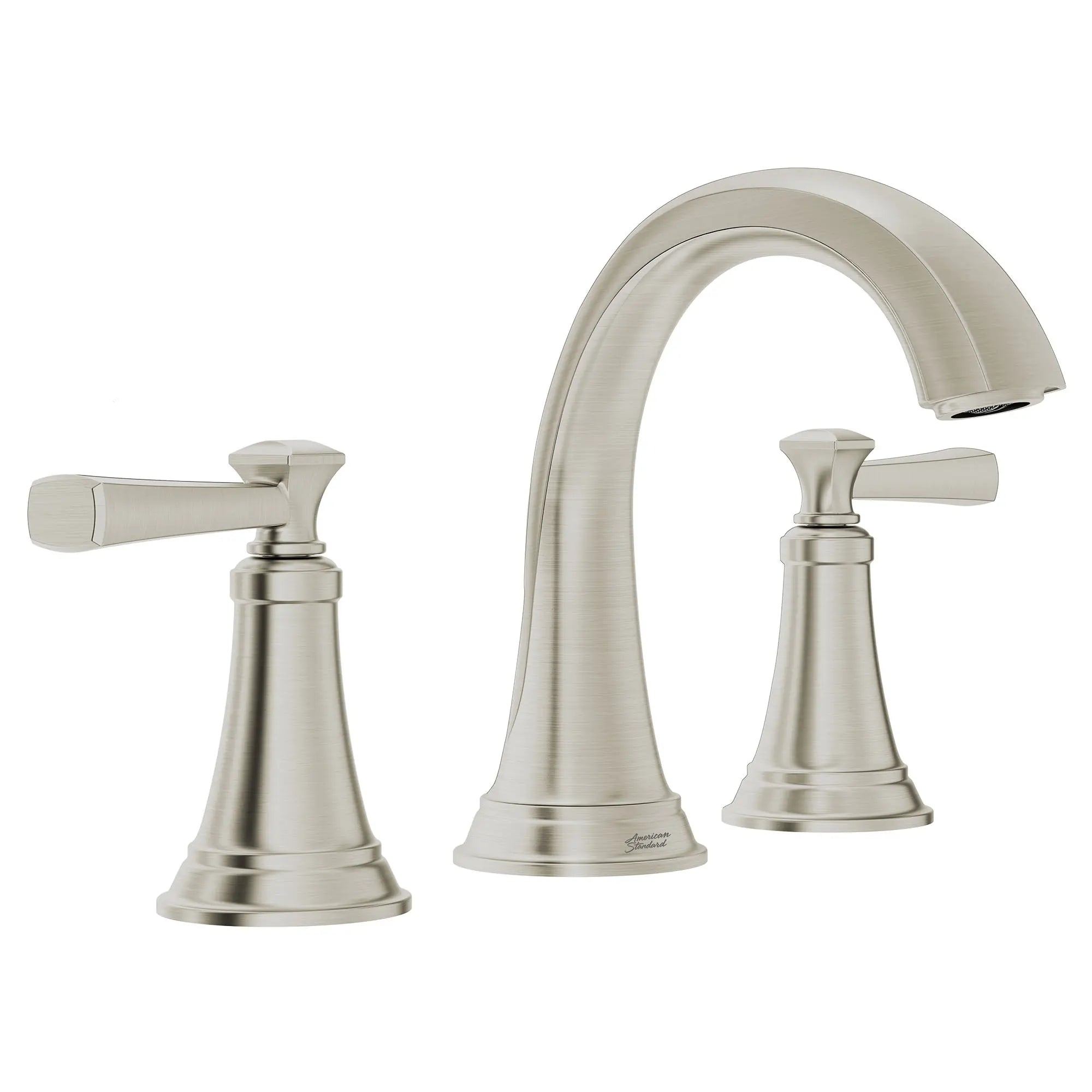 Glenmere 8 Inch Widespread 2 Handle Bathroom Faucet - 1.2 GPM/4.5 LPM Water-Saving Design with Lever Handles - Perfect for Modern Bathroom Vanities and Powder Rooms
