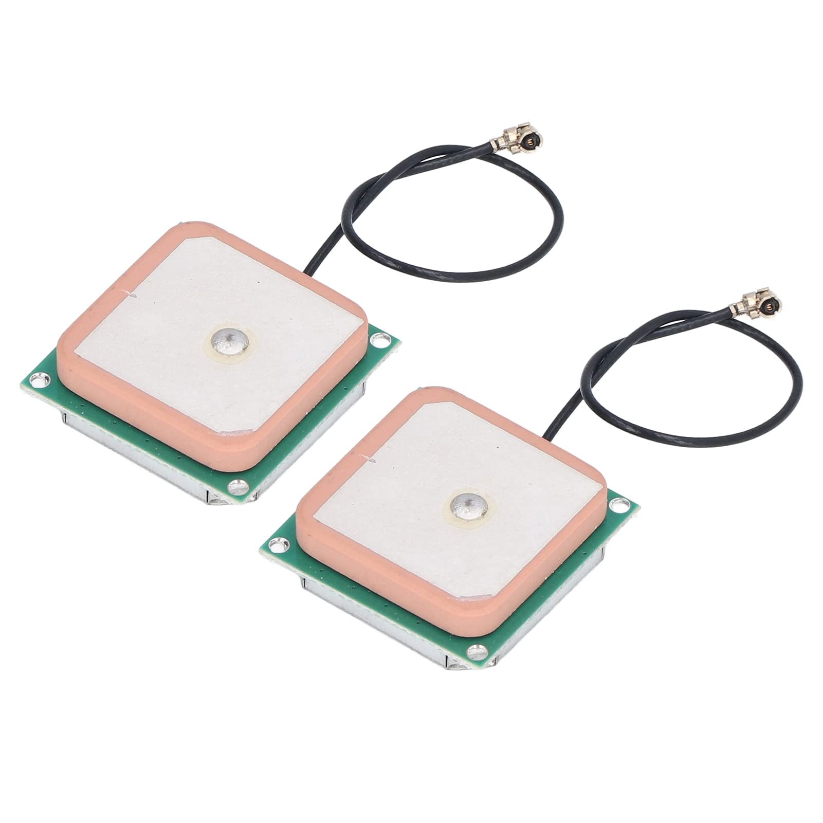 2Pcs IPEX GPS Passive Antenna - 28DBI High Gain Ceramic Antenna Module for Enhanced GPS Signal Reception | Compatible with Bus Stop Announcers, Satellite TV & Navigation Systems | Perfect for Outdoor Tracking, Vehicle GPS & IoT Devices