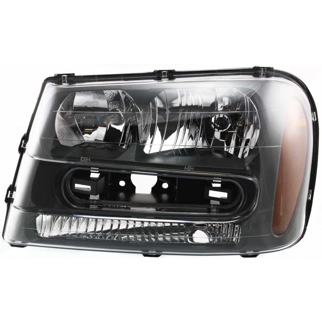CarLights360: DOT Certified Headlight Assembly for 2002-2005 Chevy Trailblazer (Driver Side) - Compatible with GM2502213 | Perfect for Night Driving & Off-Road Adventures