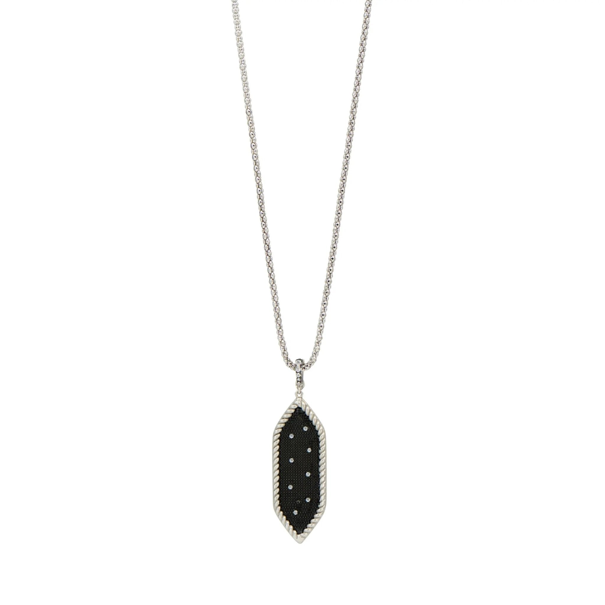 Industrial Texture Pendant Necklace for Women - Vintage Boho Chic Statement Jewelry - Perfect for Casual Outfits, Date Nights & Festival Fashion