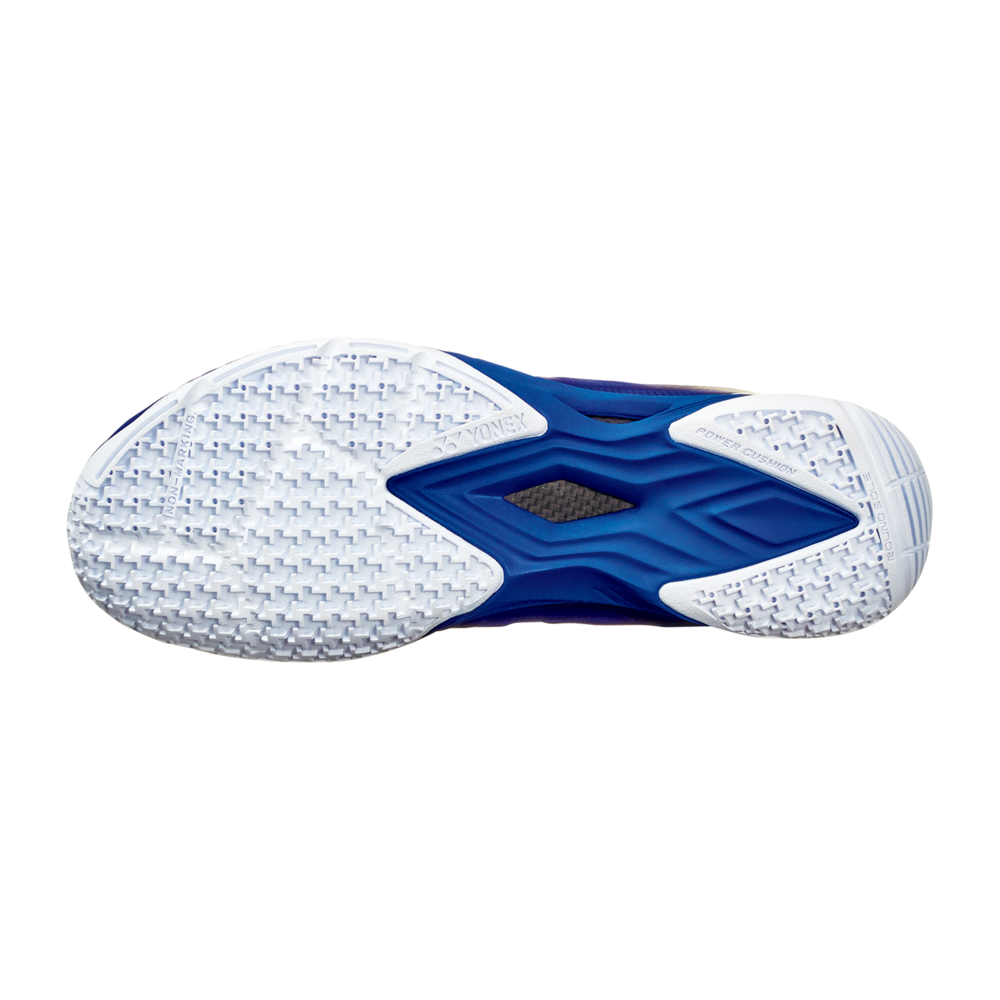Yonex Aerus Z2 Men's Badminton Shoes - Lightweight Court Sneakers for Indoor Sports (Navy Blue) - Perfect for Badminton, Squash & Indoor Volleyball