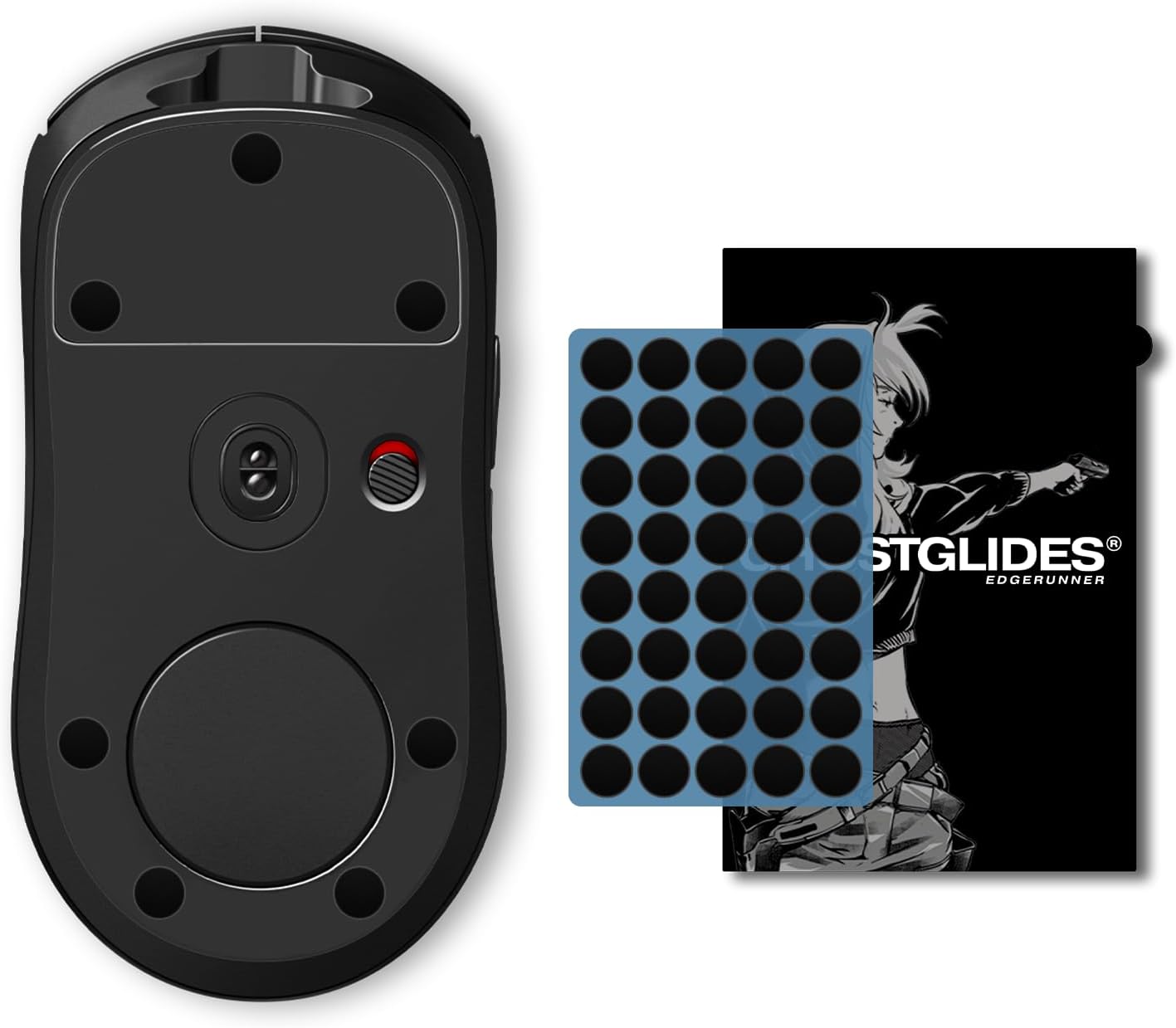 GHOSTGLIDES EDGERUNNER Skates - CYCLONE Universal Dots for Inline Skating | High-Performance Rollerblade Wheels for Outdoor & Indoor Sports, Fitness & Urban Commuting