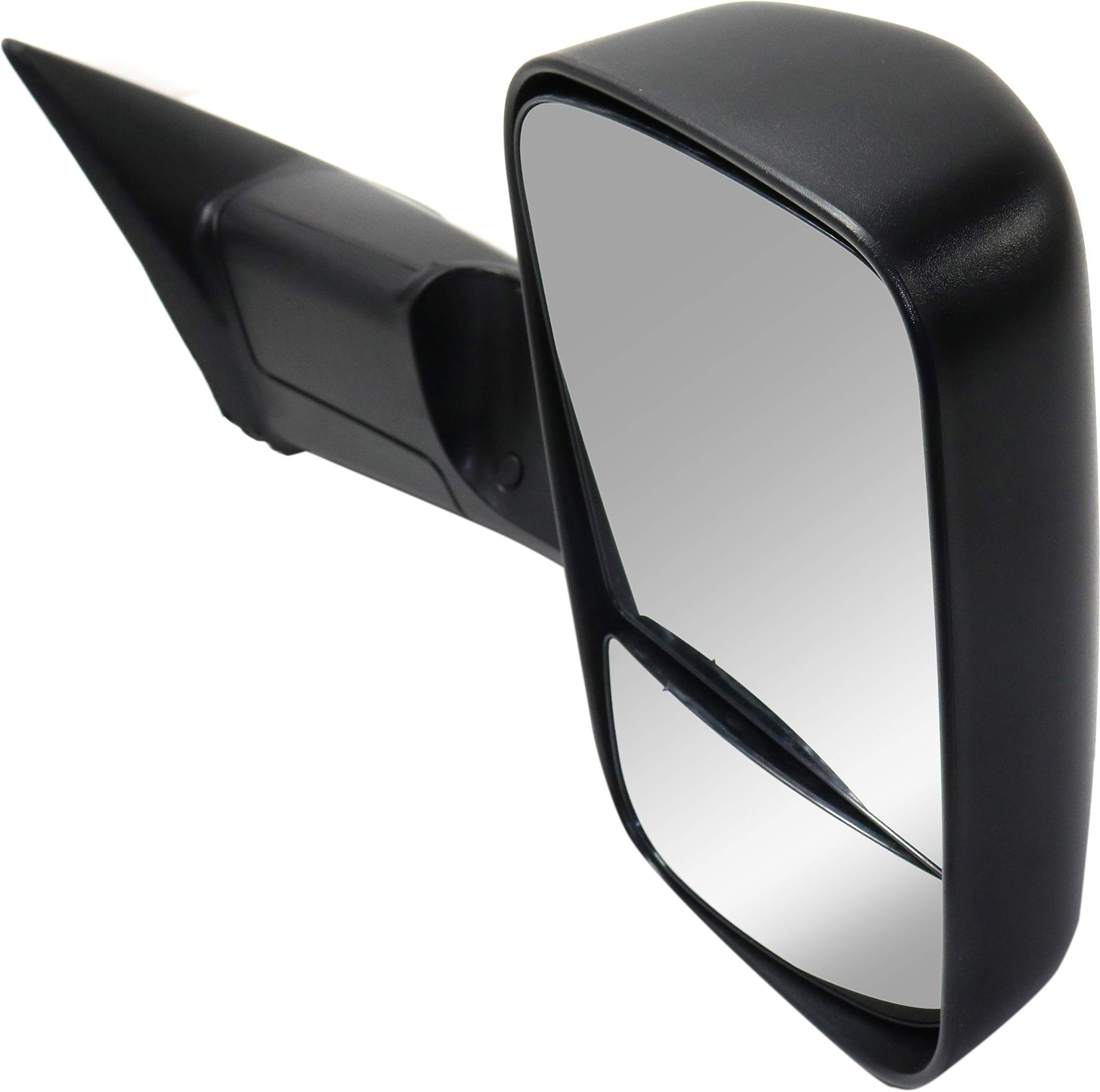 Garage-Pro Manual Remote Glass Blind Spot Mirror Compatible with Ram 1500/2500/3500 (2012-2022) & 1500 Classic (2019-2022) - Passenger Side Towing Mirror - Perfect for Enhanced Visibility & Safe Lane Changes