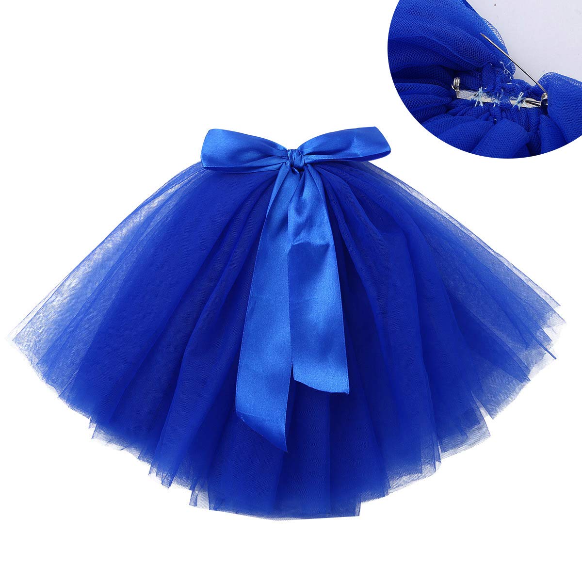 FEESHOW Women's Bowknot Bikini Veil - Bride & Bridesmaid Swimwear for Bachelorette Party, Beach Wedding & Poolside Celebrations