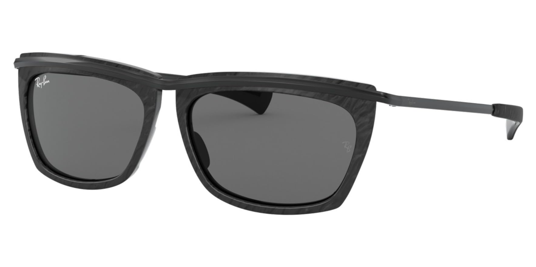 Ray-Ban RB2419 Olympian II Rectangular Sunglasses for Men & Women - UV Protection, Polarized Lenses - Perfect for Driving, Beach & Outdoor Activities