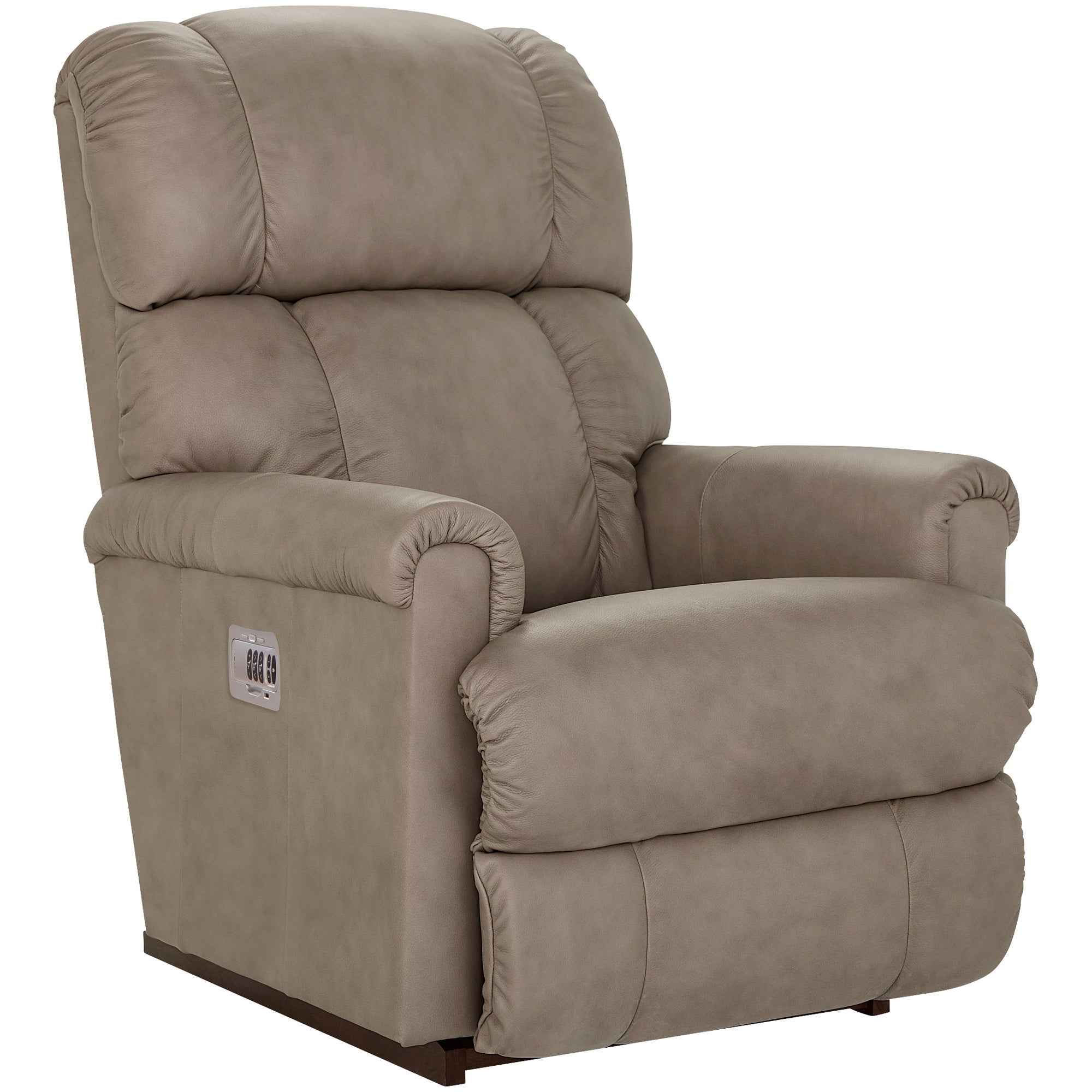Premium Pinnacle Tri Power Leather Rocker Recliner Chair - Electric Lift Massage Recliner for Living Room, Home Theater & Relaxation