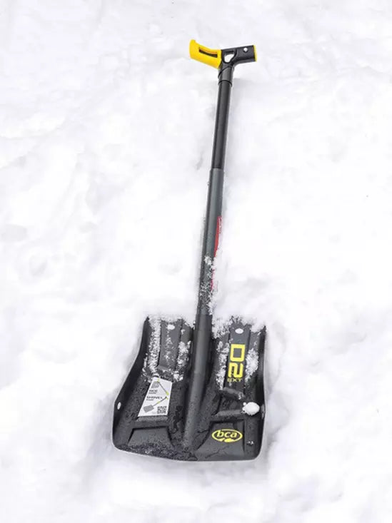 BCA D2 EXT Avalanche Rescue Shovel with Folding Saw - Heavy Duty Snow Shovel for Backcountry Skiing, Snowboarding & Winter Survival Gear