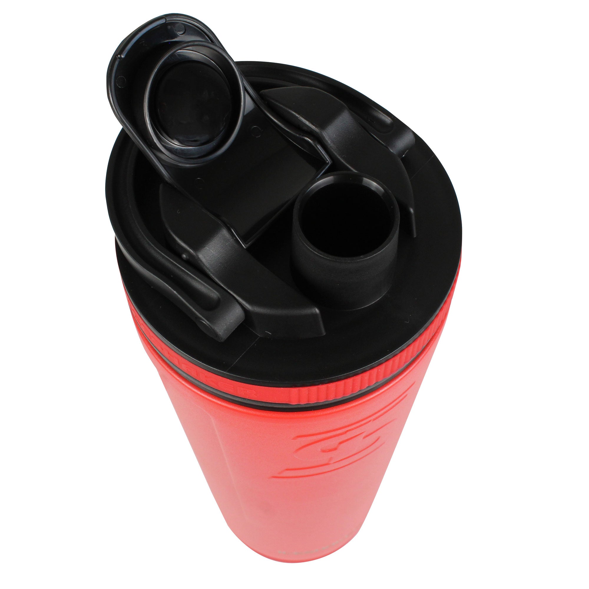 Nick The Mutant Walker Custom 36oz Insulated Stainless Steel Shaker Bottle - Red - Perfect for Gym, Workouts, Protein Shakes & Sports Drinks