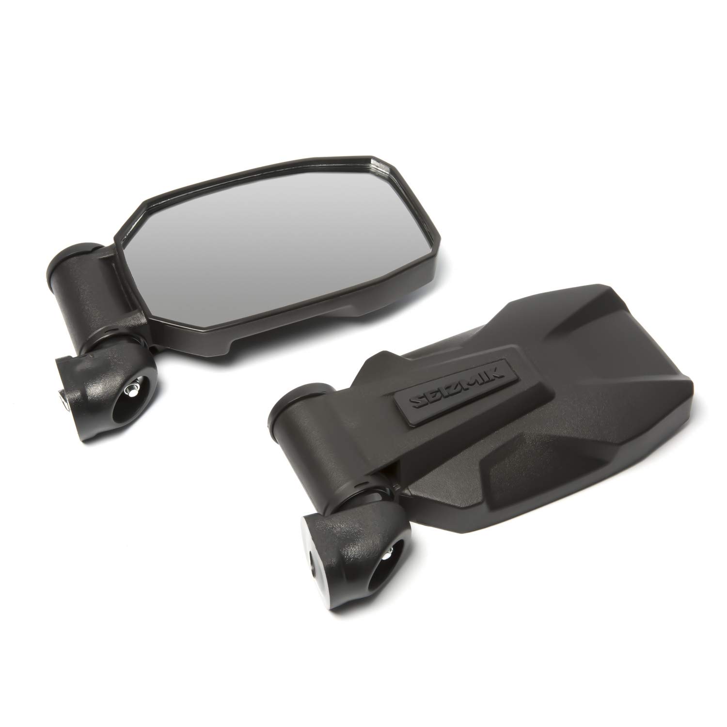 Seizmik Strike Polycarbonate Mirror PRO FIT - Durable ATV/UTV Side Mirror for Off-Road Vehicles, Trucks & Motorcycles - Enhanced Safety & Wide Visibility for Adventure Riding