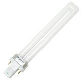 SYLVANIA 20331 13W GX23 Base 2-Pin Compact Fluorescent Light Bulbs (CF13DS/827/ECO) - Case of 50 - Energy Saving Lighting for Offices, Kitchens & Workspaces