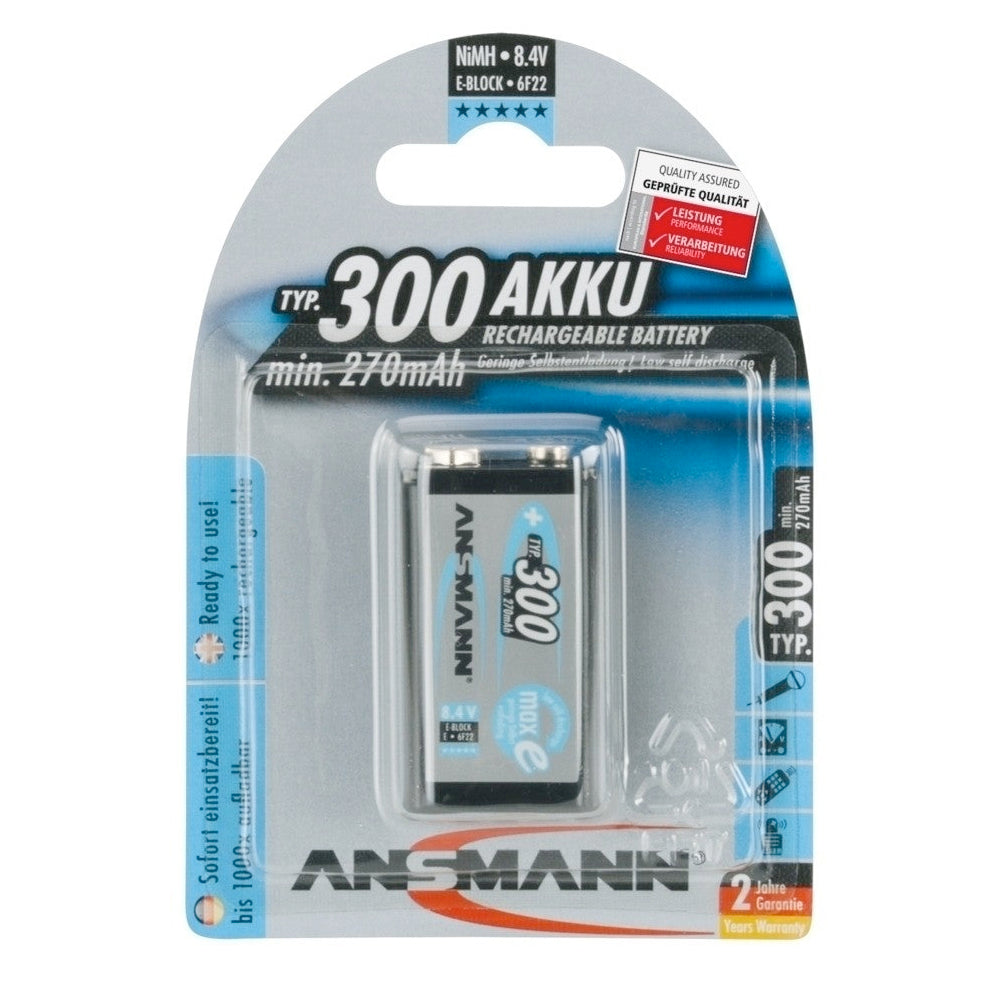 Dual 9V Battery Charger with 2 Rechargeable Batteries - Fast Charging for Smoke Detectors, Guitar Pedals & Electronic Devices