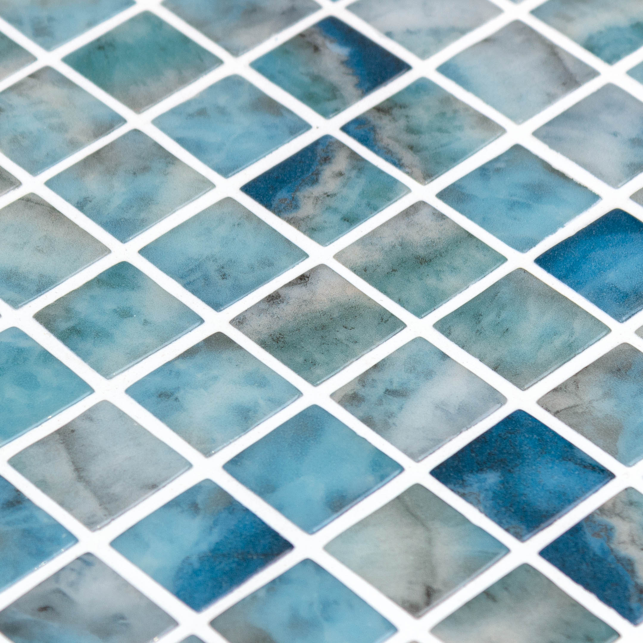 Onix 1x1 Square Mosaic Tile - Premium Glass Mosaic for Kitchen Backsplash, Bathroom & Pool Design | Waterproof & Durable Home Decor
