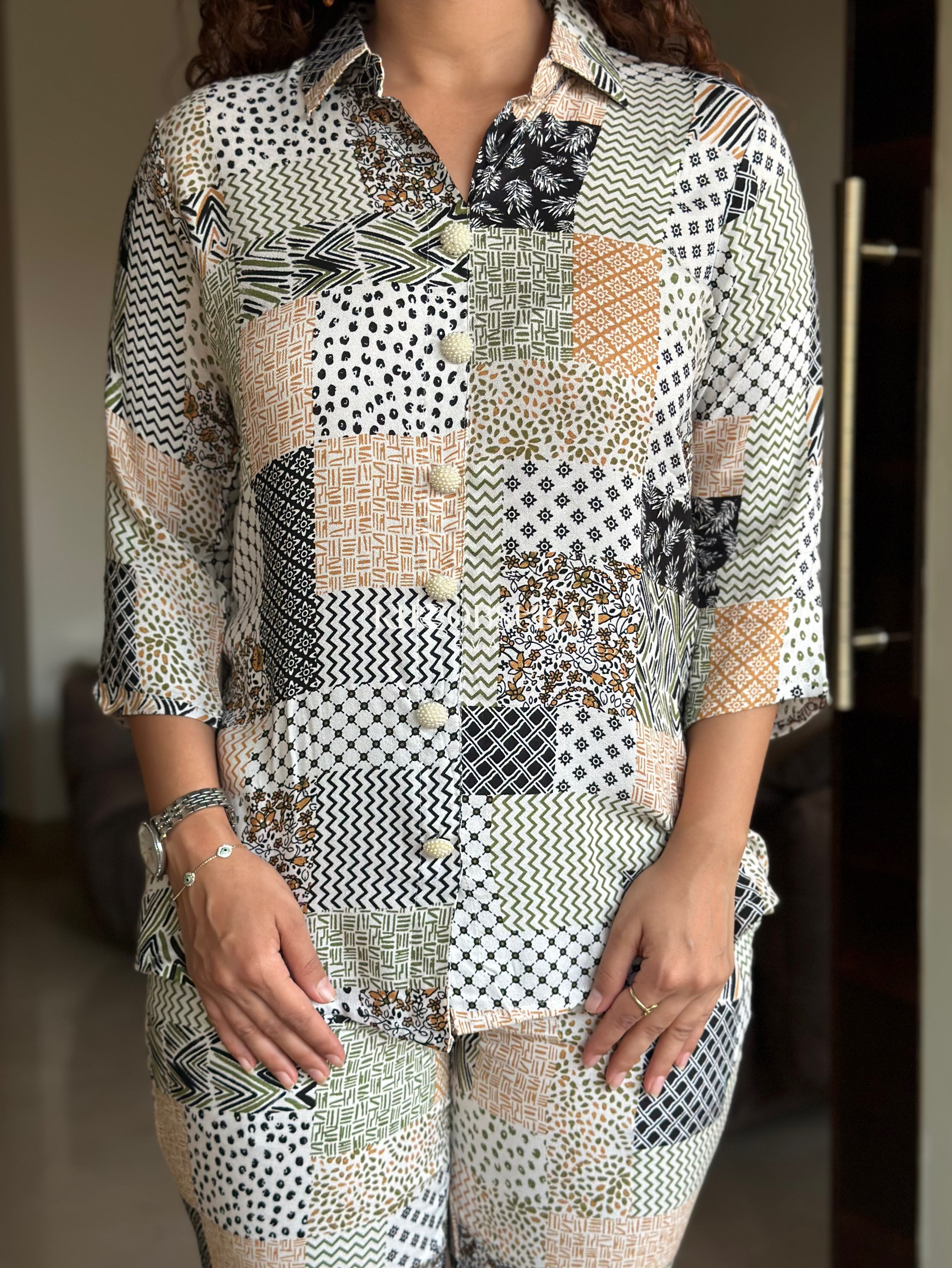 Stylish Office & Casual Wear Coord Set for Women - Perfect for Work, Meetings & Everyday Outfits