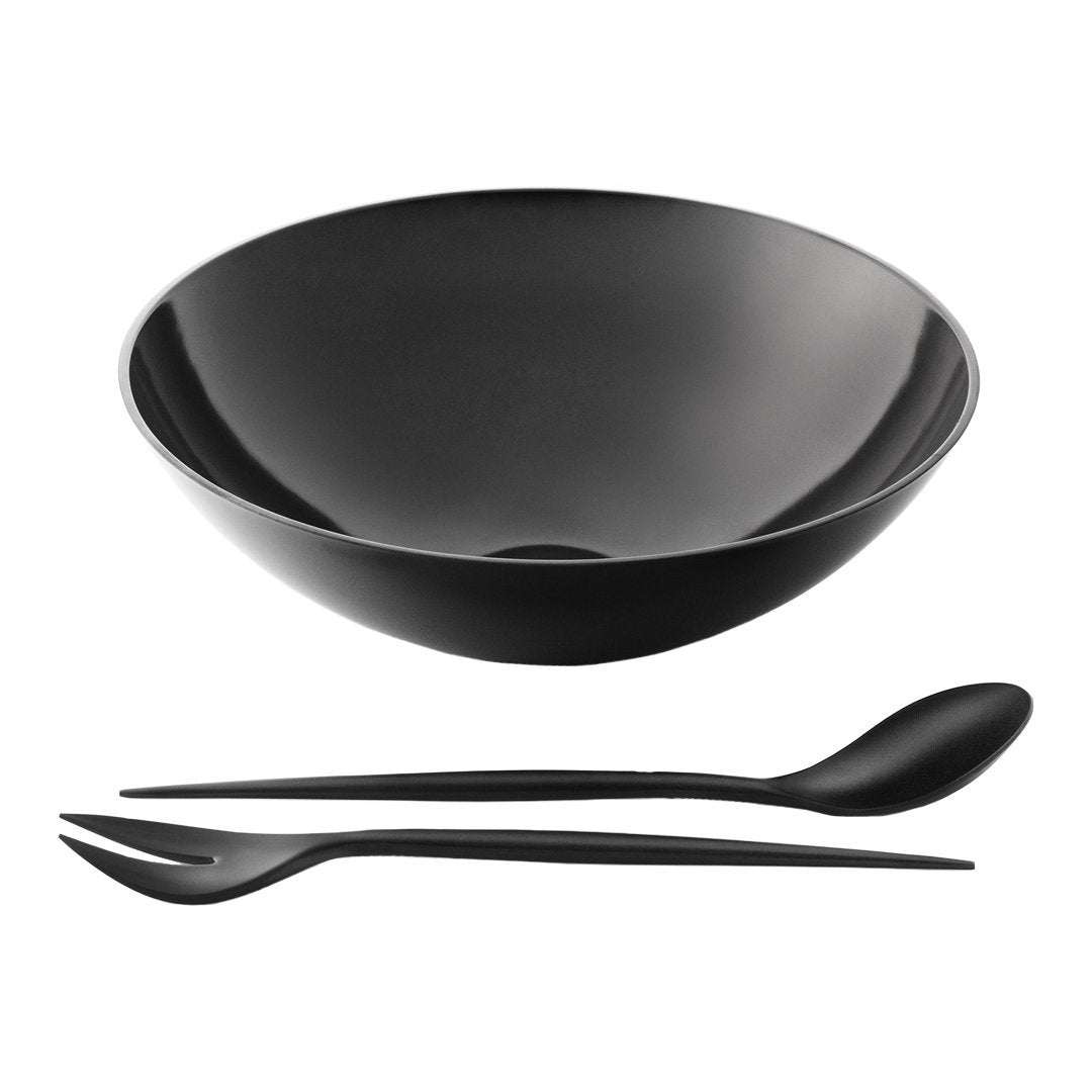 Premium Krenit Salad Bowls - Set of 4, Durable & Stylish Mixing Bowls for Kitchen, Perfect for Salads, Pasta, Snacks & Meal Prep - Ideal for Home, Restaurants & Catering