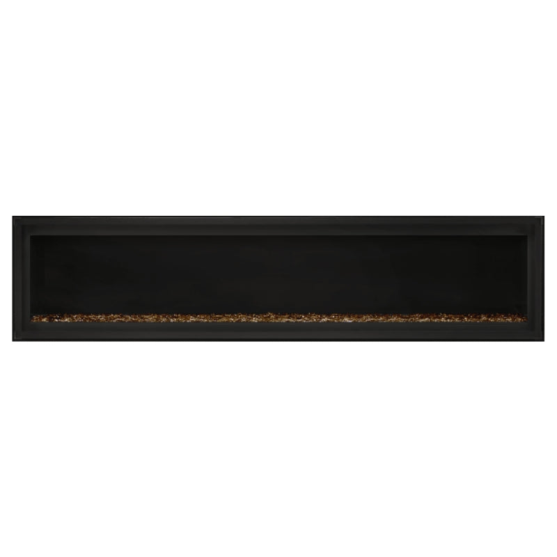 Napoleon Luxuria 74 Linear Direct Vent Gas Fireplace - LVX74NX | Modern Home Heating Solution for Living Rooms & Patios