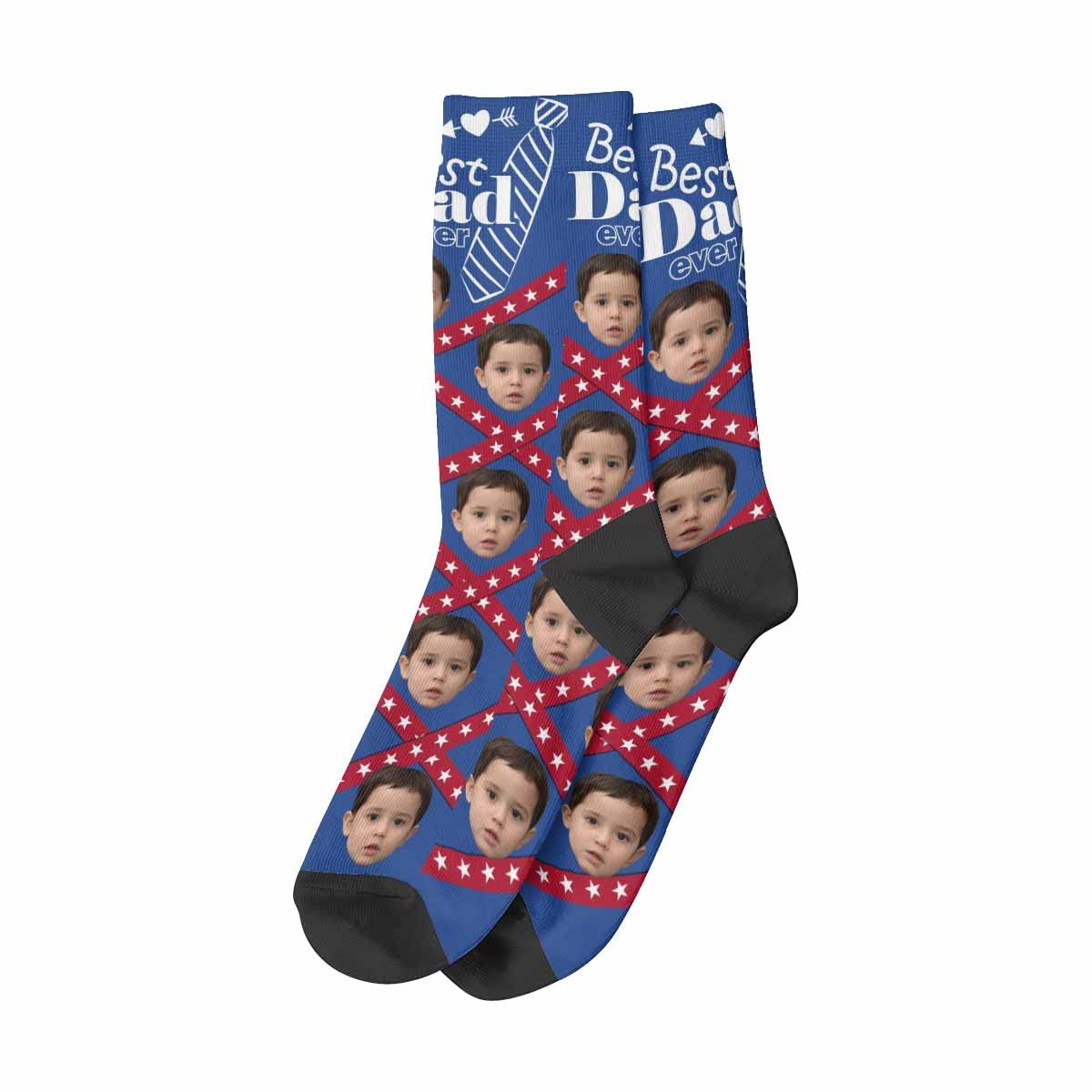 Custom Photo Print Socks - Personalized Funny Face Socks for Birthday Gifts | Unique Printed Socks for Men & Women | Great for Parties, Gifts & Everyday Wear