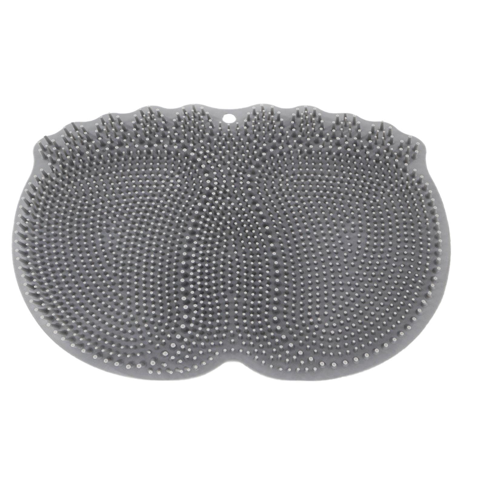 Cipliko Silicone Body Scrubber & Foot Massage Mat - Exfoliating Shower Brush for Elbows, Back, Buttocks - Non-Slip Bath Scrubber for Deep Cleaning & Relaxation - Perfect for Spa, Home Shower & Pedicure Care