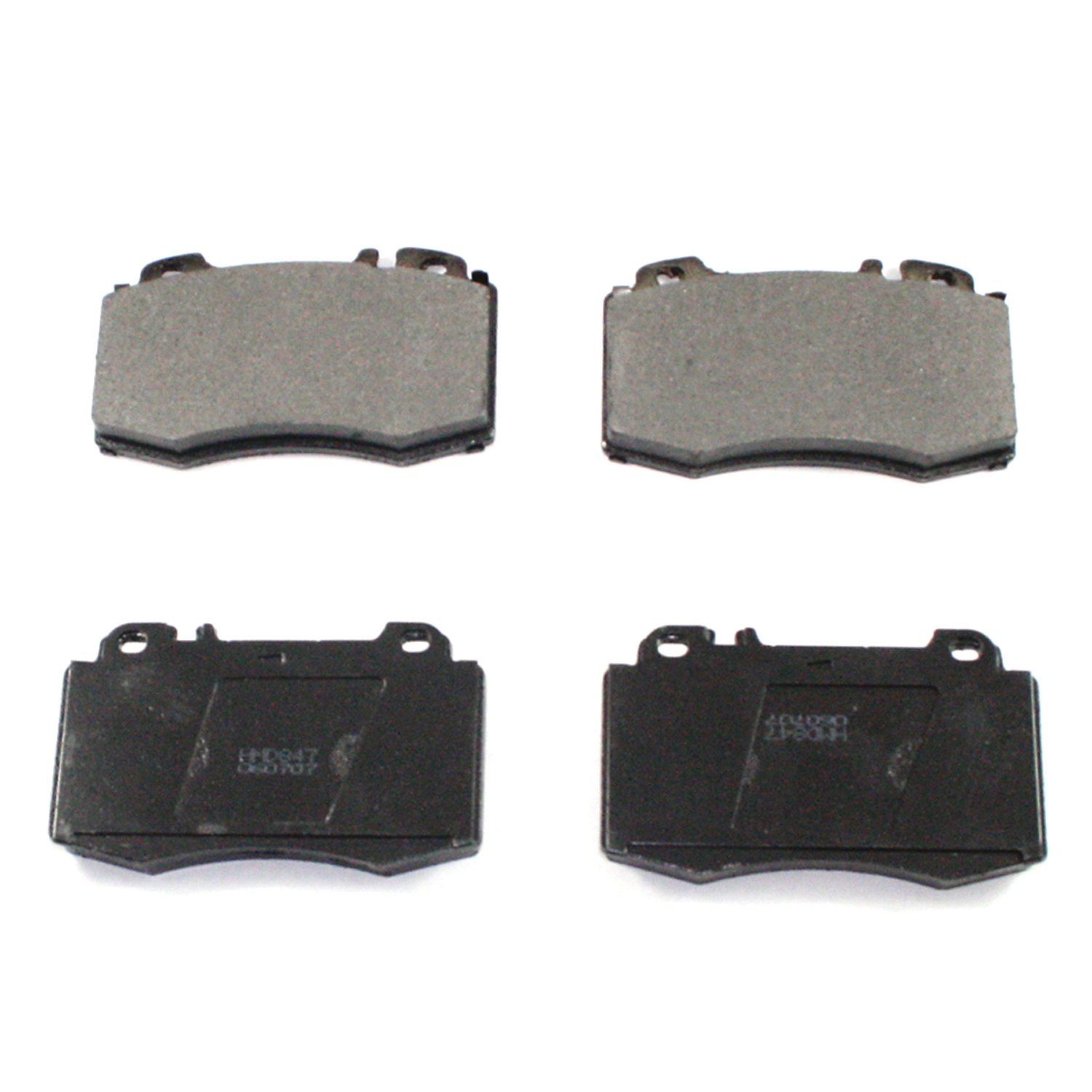 DuraGo BP847C Ceramic Brake Pads for Front Wheels - High Performance, Low Noise, Long Lasting - Perfect for Daily Commuting, City Driving & Highway Use