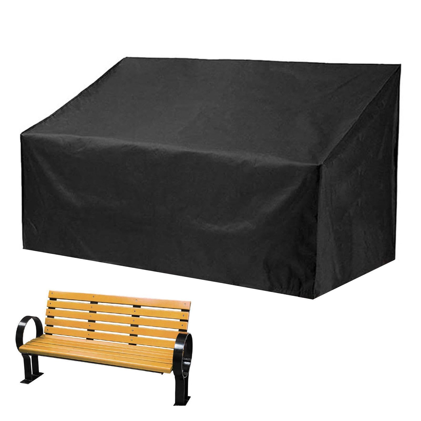 **Waterproof Outdoor Couch Cover - Heavy Duty Patio Sofa & Bench Cover with Adjustable Drawstrings - All-Weather Protection for Garden Furniture, Sofas, and More - Perfect for Backyard, Deck, and Poolside Use**