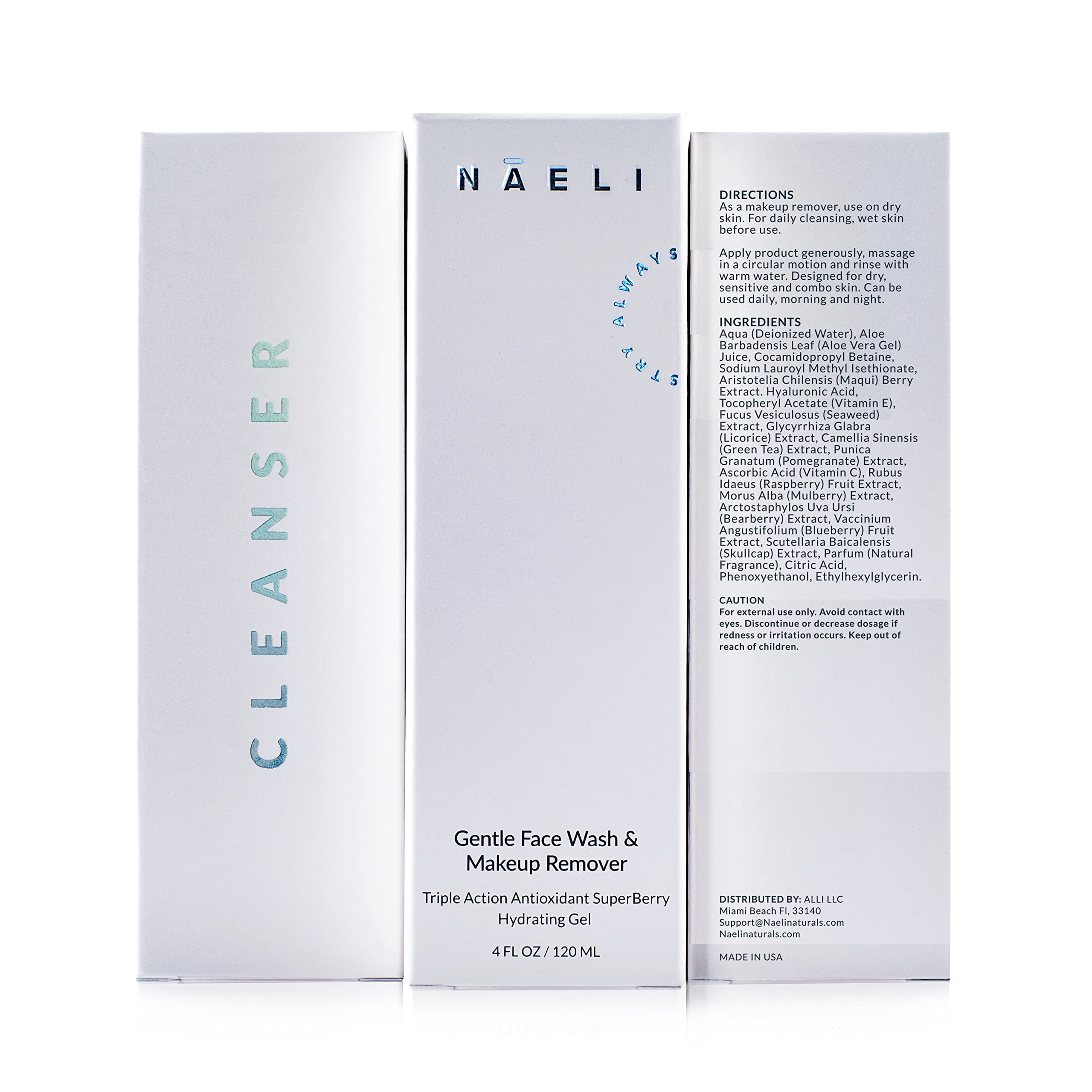 NAELI Retinol Night Moisturizer & Gentle Facial Cleanser Set - Anti-Aging Skincare for Women & Men | Reduces Wrinkles, Improves Skin Texture | Hydrating & Soothing | Perfect Nighttime Skincare Routine & Gift Set