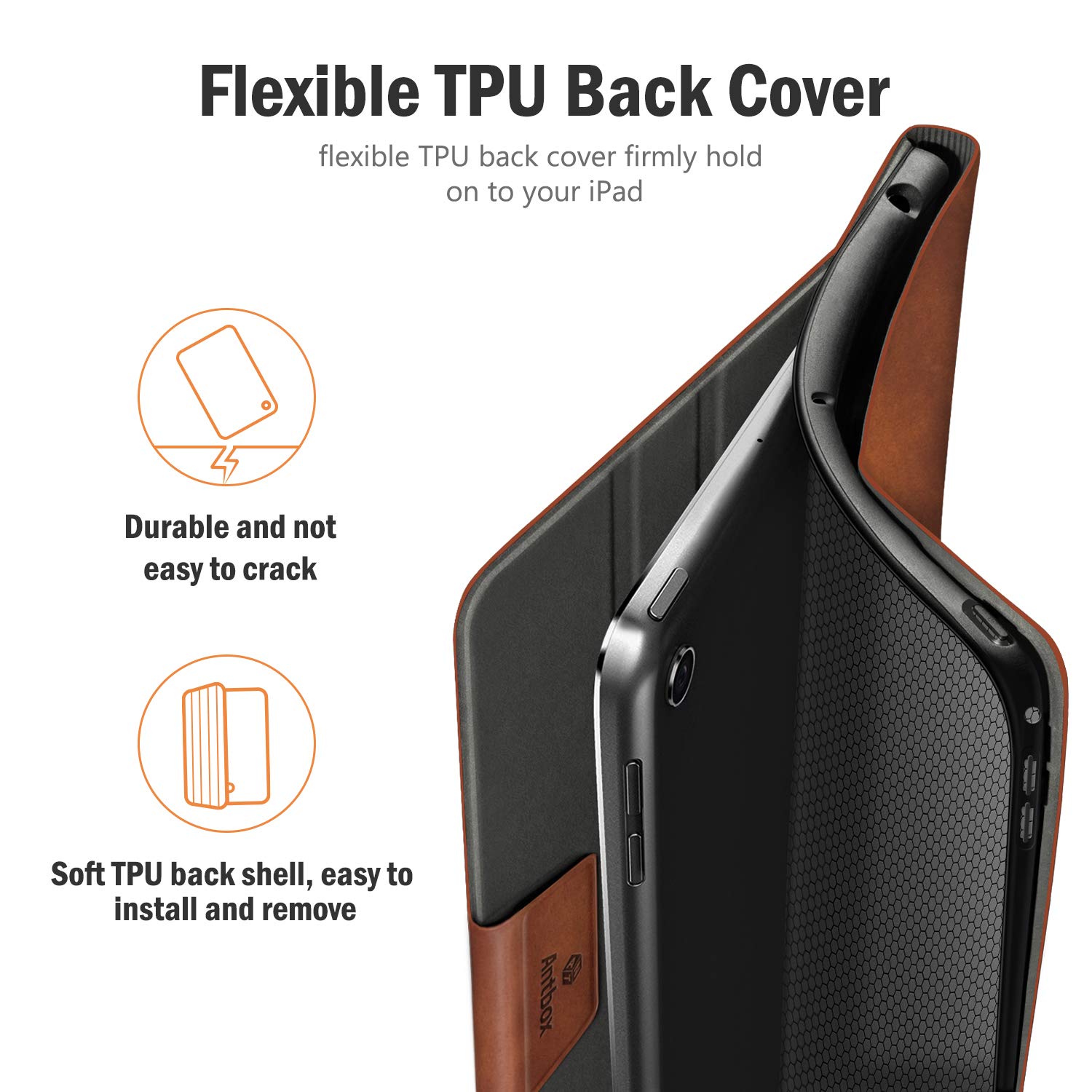 Premium PU Leather Smart Case for iPad Mini 5 (2019 5th Gen 7.9