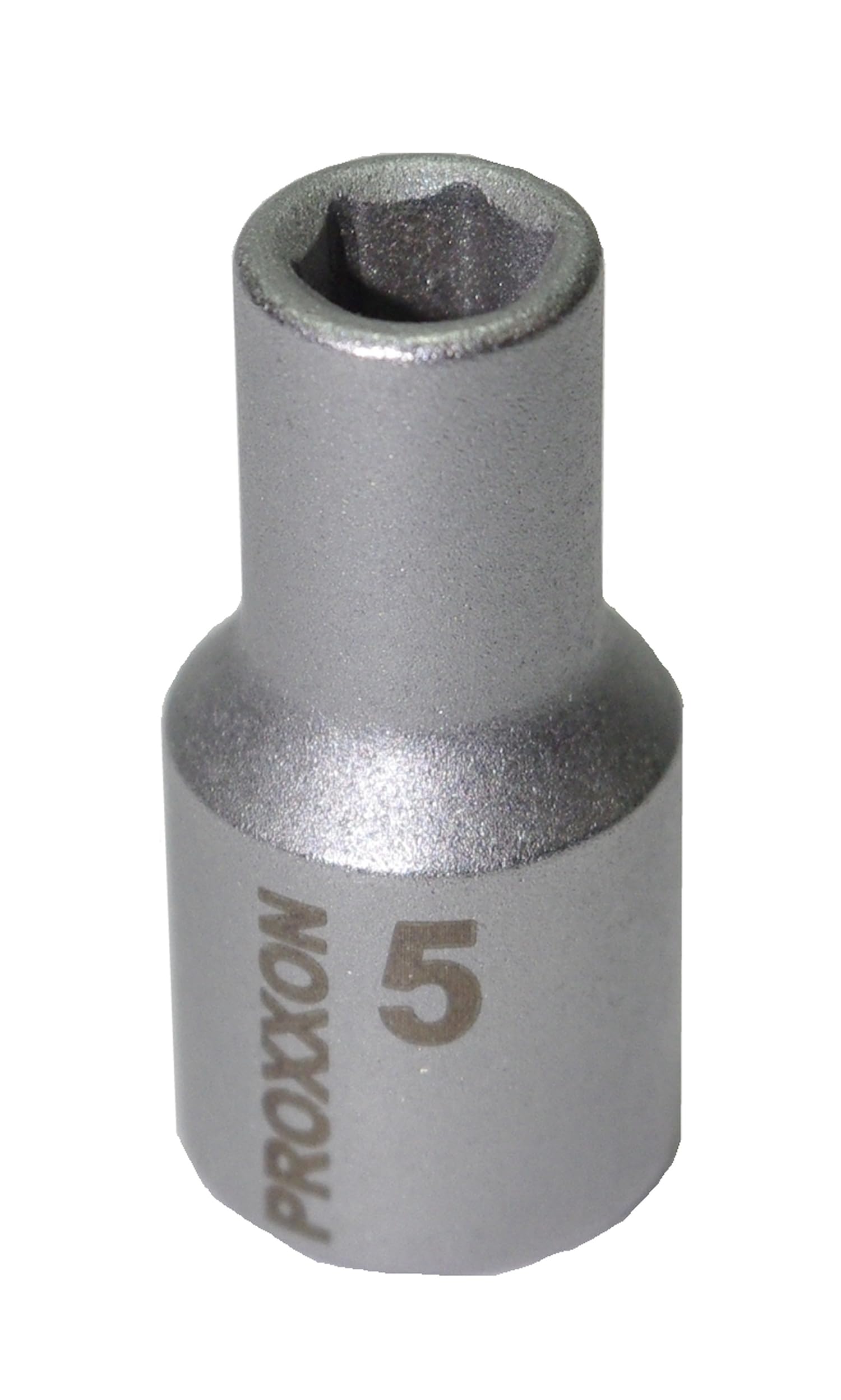 Proxxon 23712 1/4-Inch Socket Set - 5mm Precision Socket for DIY Projects & Professional Tool Kits | Ideal for Automotive Repair, Home Improvement & Mechanical Work