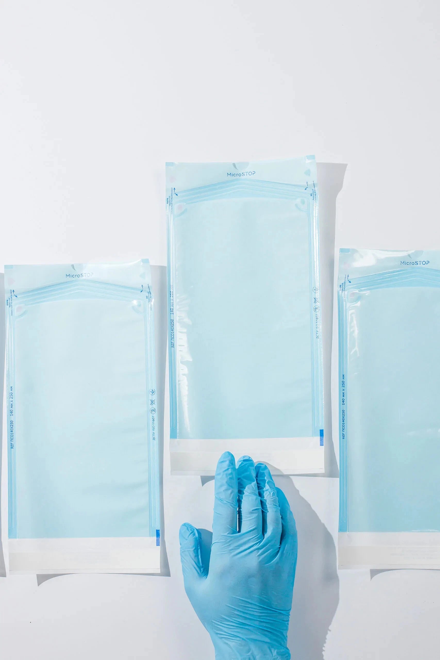 Autoclave Sterilization Pouches Self Adhesive 140x250mm (200 Pcs) - Medical Grade for Dental, Tattoo & Hospital Use