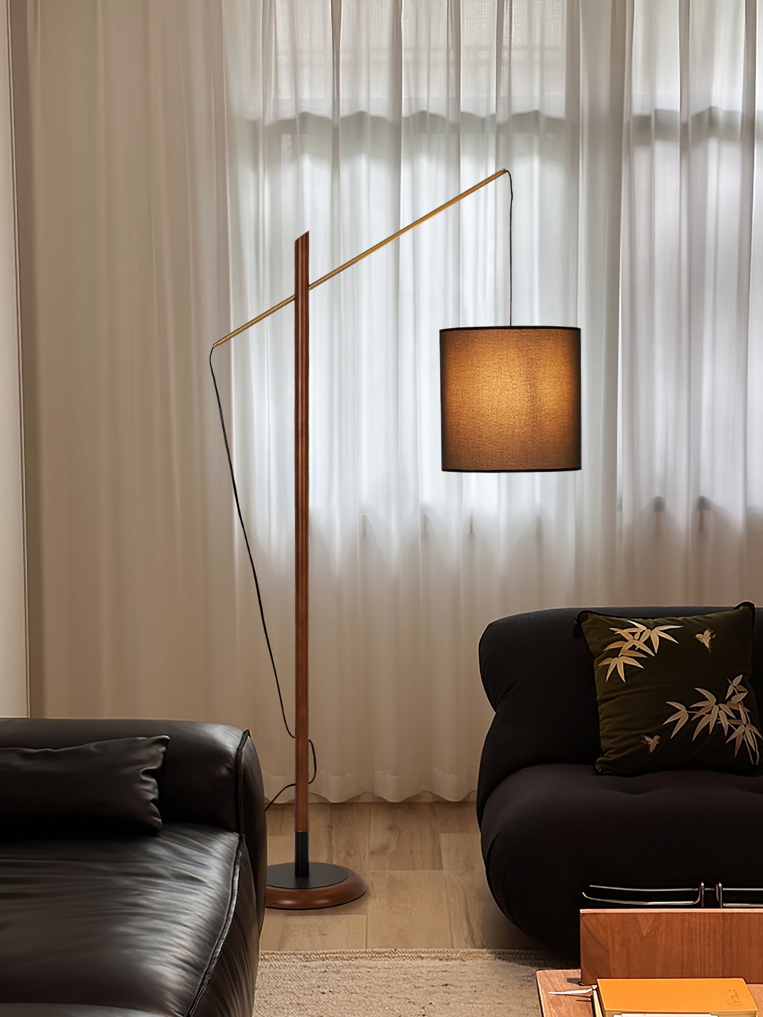 Modern Archer Floor Lamp - Adjustable LED Standing Light for Living Room, Bedroom & Office - Brighten Your Space with Stylish Home Decor Lighting