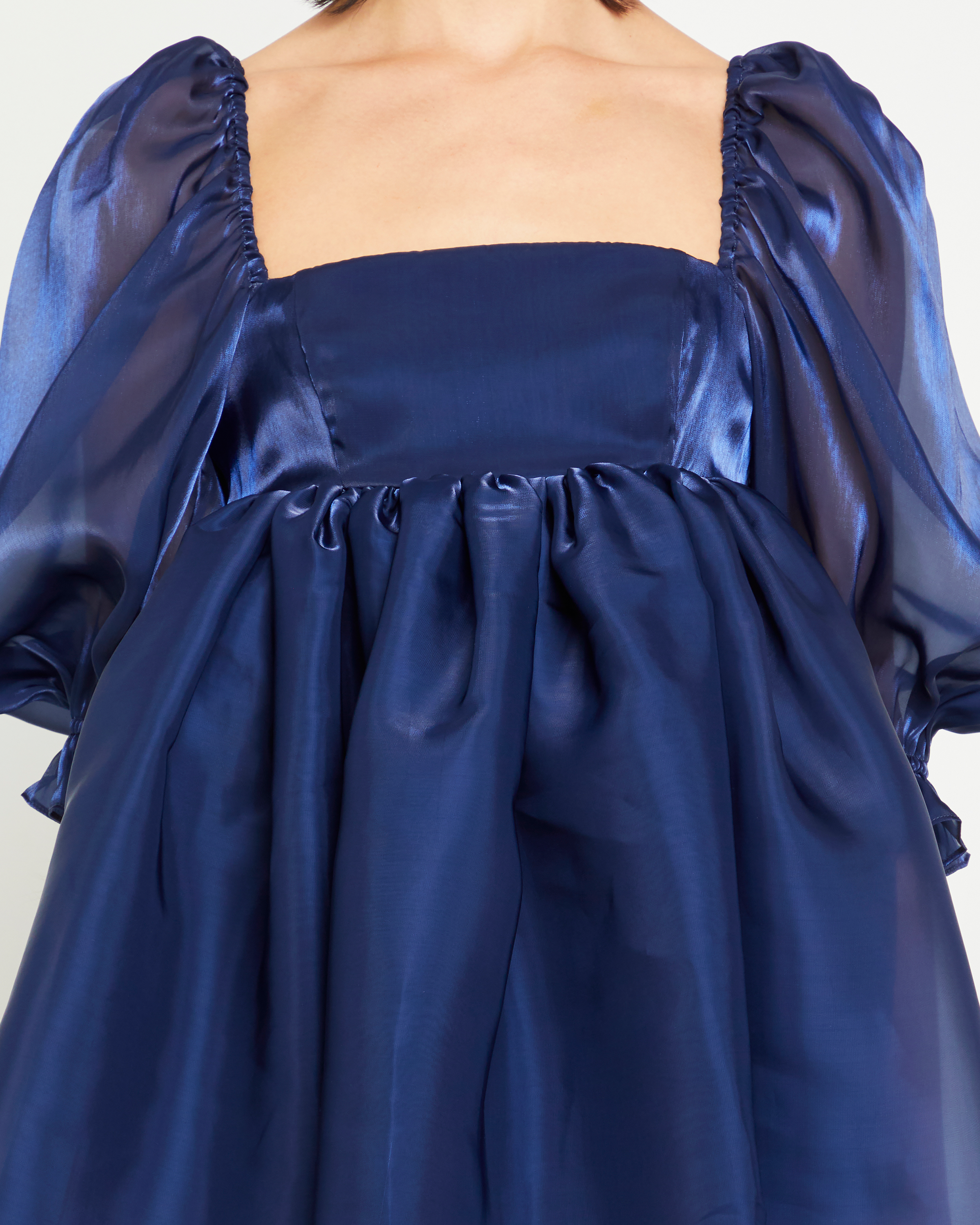 Elegant Cloud Mini Dress for Women - Flowy Summer Dress for Beach, Party & Casual Wear | Lightweight & Comfortable