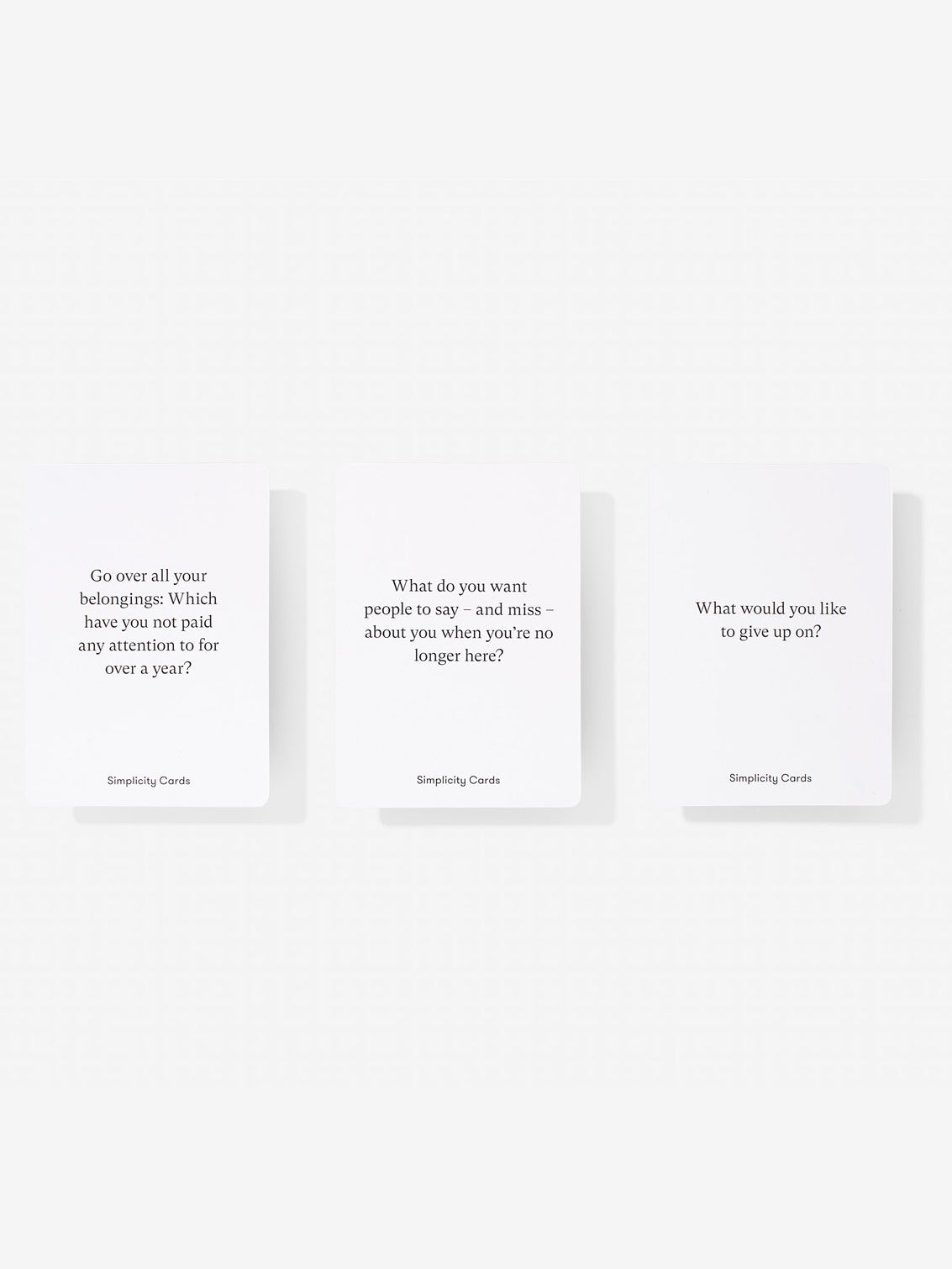 School of Life Simplicity Cards - Emotional Intelligence & Self-Reflection Deck for Personal Growth, Therapy & Mindfulness Practice - Perfect for Counseling Sessions, Group Activities & Daily Inspiration
