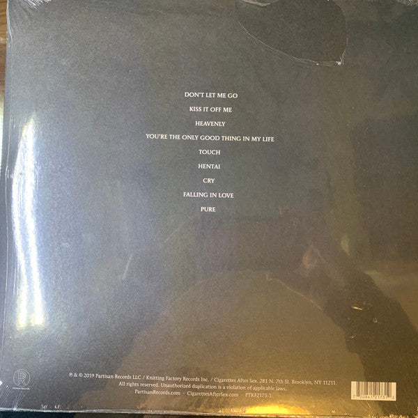 Cigarettes After Sex - Indie Dream Pop Band Vinyl Records & CDs | Perfect for Relaxing, Romantic Evenings & Chill Vibes