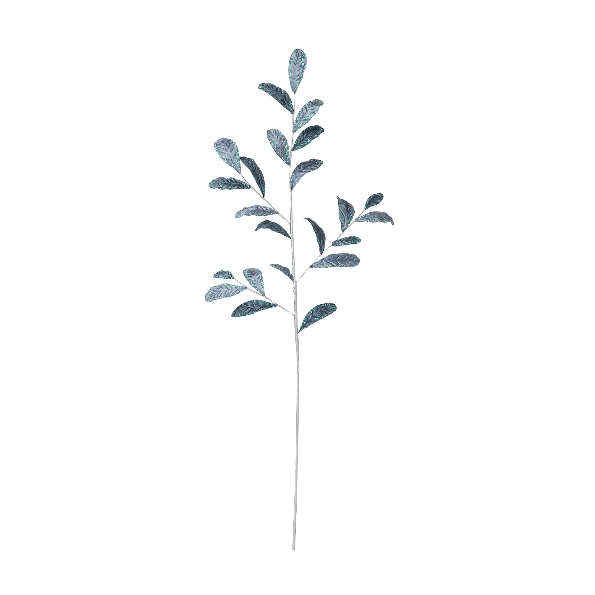 Velvet Leaf Navy Artificial Plants - Realistic Faux Greenery for Home Decor, Office, Wedding & Event Centerpieces