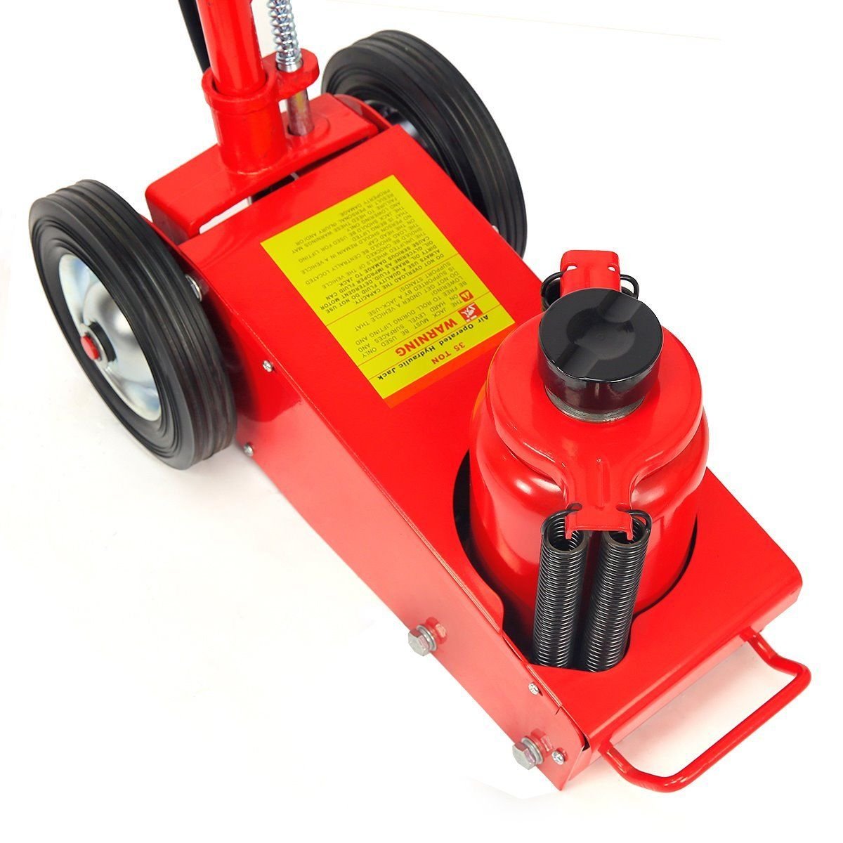 **Stark USA 35-Ton Heavy Duty Air Hydraulic Floor Jack – 70,000 lbs Capacity – Professional Truck Lift for Auto Repair & Shop Use – Ideal for Lifting Trucks, SUVs, and Heavy Vehicles**