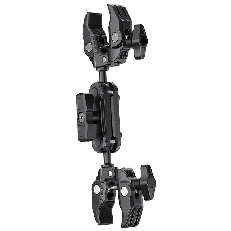 Ulanzi CO17 Super Clamp with Dual Ballhead Magic Arm C046GBB1 - Heavy Duty Camera Mount for DSLR, Mirrorless, GoPro - Perfect for Vlogging, Photography & Studio Setup