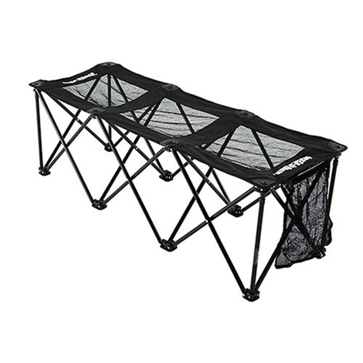 Insta-bench Sport Mesh 3-Seater Outdoor Bench - Lightweight & Durable Patio Furniture for Garden, Poolside, and Backyard Relaxation
