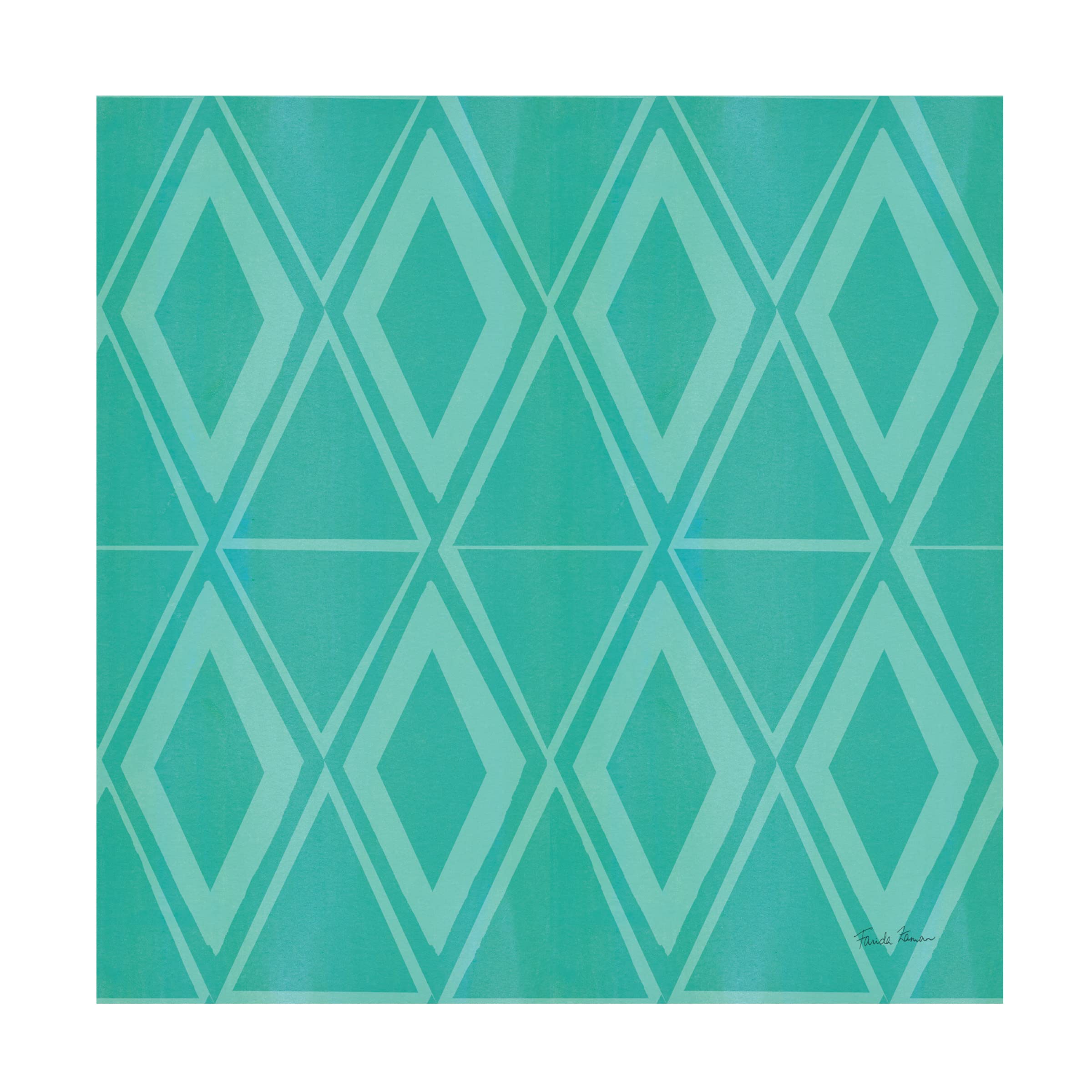 Trademark Fine Art 'Tutti Frutti Pattern VIB' Canvas Art Print by Farida Zaman - Vibrant Abstract Wall Decor for Living Room, Bedroom & Office