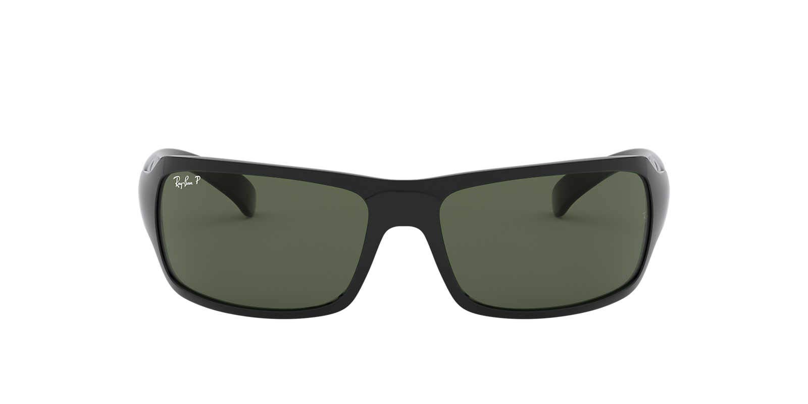 Ray-Ban RB4075 Rectangular Polarized Sunglasses for Men & Women - UV Protection, Classic Aviator Style - Perfect for Driving, Beach & Outdoor Activities