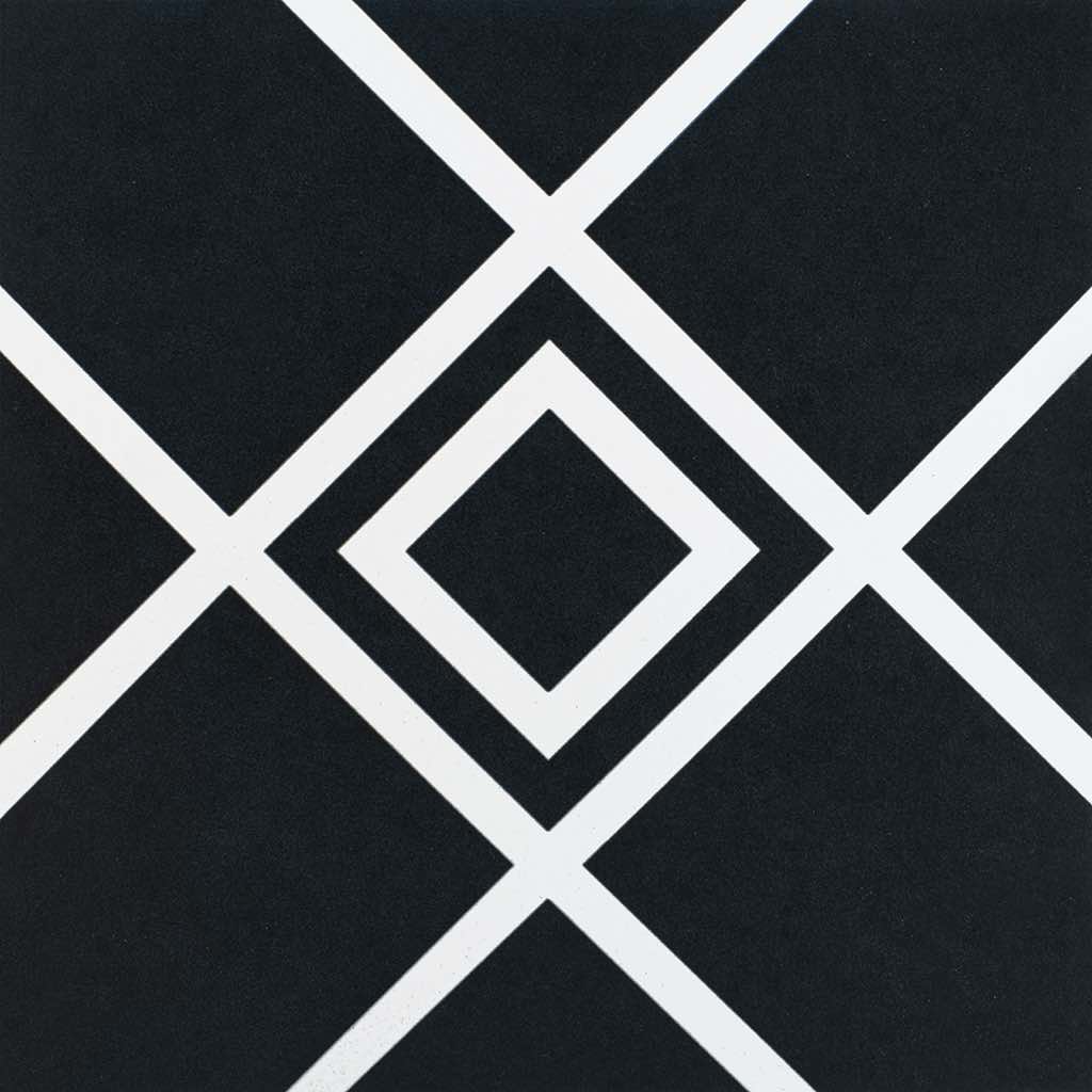 8x8 Patterned Gres Stoneware Tile Squares - Durable & Stylish Flooring for Kitchen, Bathroom & Backsplash