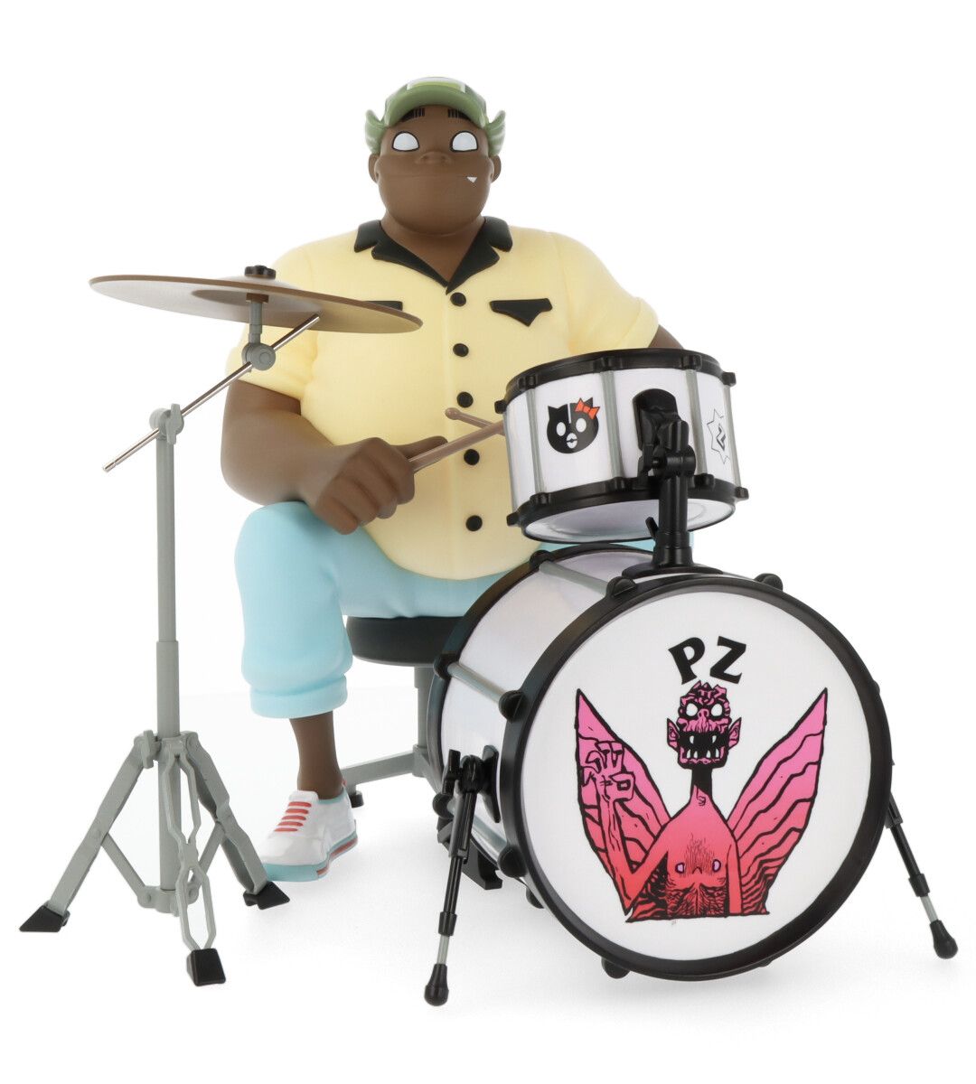 Superplastic Gorillaz Russel Hobbs Collectible Vinyl Figure – Perfect for Music Fans & Pop Culture Collectors – Great for Home Decor, Office Display & Gift Giving