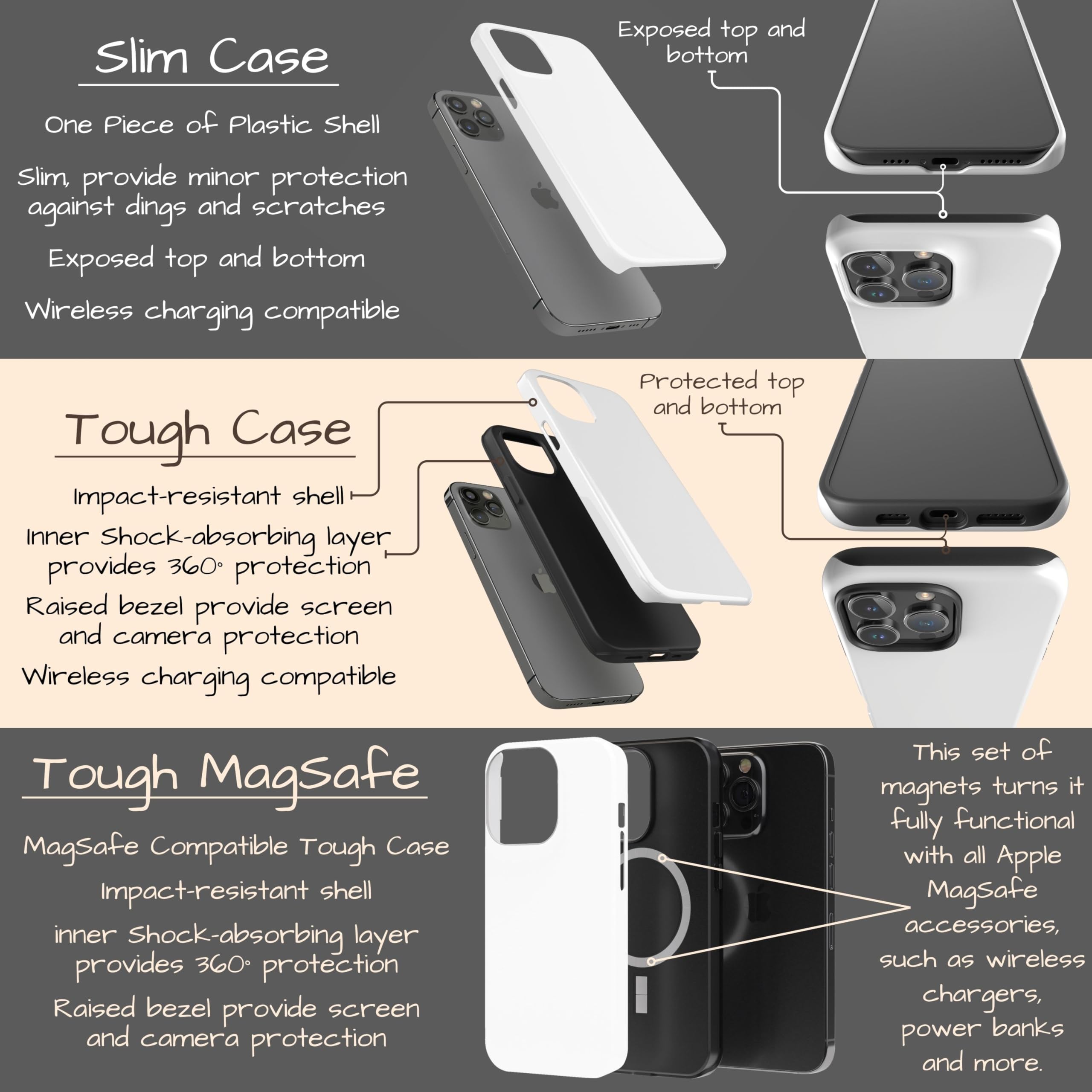 Personalized Black Marble Phone Case with Monogram Initial - Compatible with iPhone 16 Plus/15 Pro Max/14/13 Mini/12/11/X/XS Max/XR/7/8 - Elegant Protection for Work, Travel & Daily Use