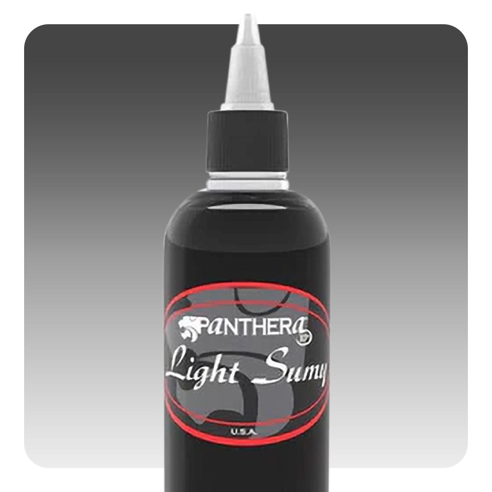 Light Sumy Panthera Tattoo Ink - Professional 5oz Bottle for Tattoo Artists - Perfect for Black & Grey, Realism, and Traditional Tattoos