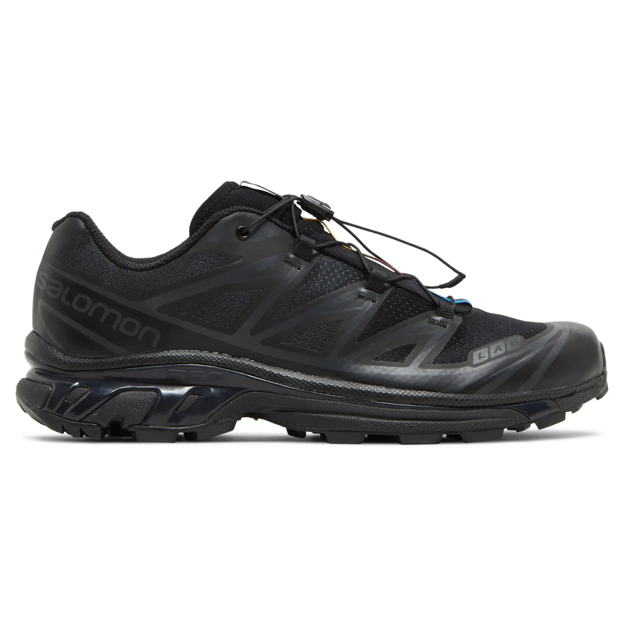 Salomon XT 6 Advanced Black Trail Running Shoes - Lightweight Hiking Sneakers for Men & Women - Perfect for Outdoor Adventures, Trail Running & Urban Exploration