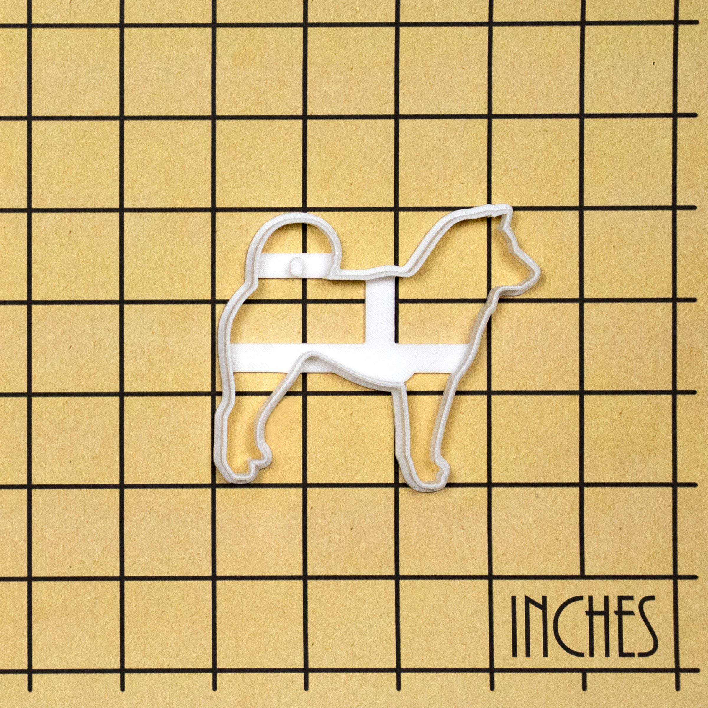 Shiba Inu Dog Cookie Cutter - 1 Piece Stainless Steel Baking Tool for Cookies, Biscuits & Pastries | Perfect for Dog Lovers, Japanese Culture Fans & Home Bakers