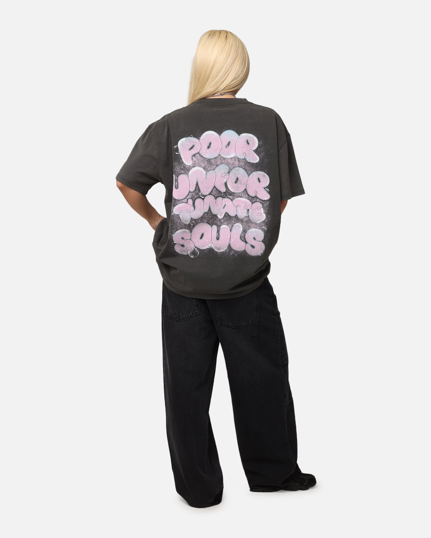 Disney The Little Mermaid Ursula Vintage Heavyweight T-Shirt - Black Wash - Casual Wear & Cosplay for Disney Fans